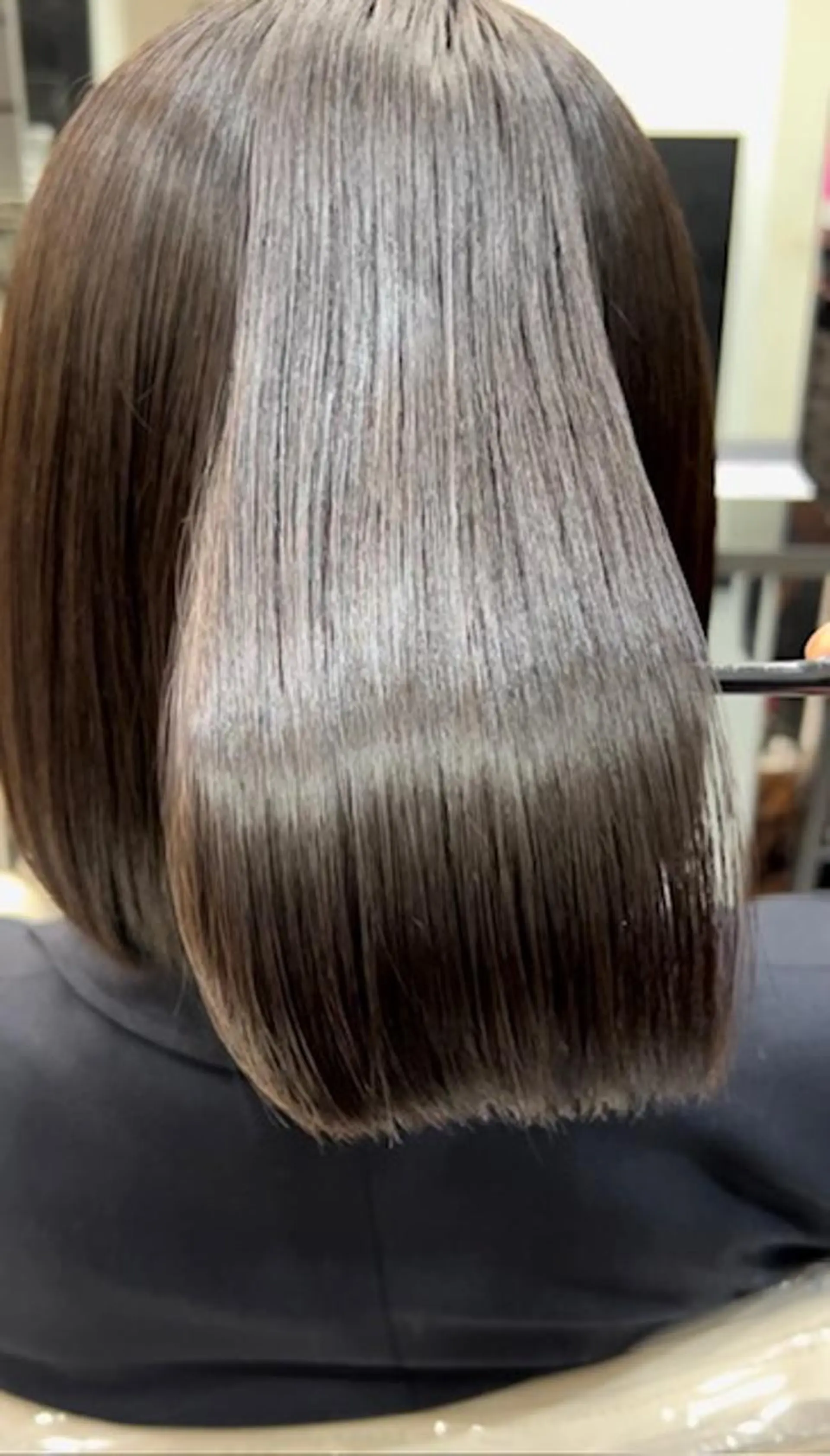 縮毛矯正 澤下 愛香のヘアスタイル