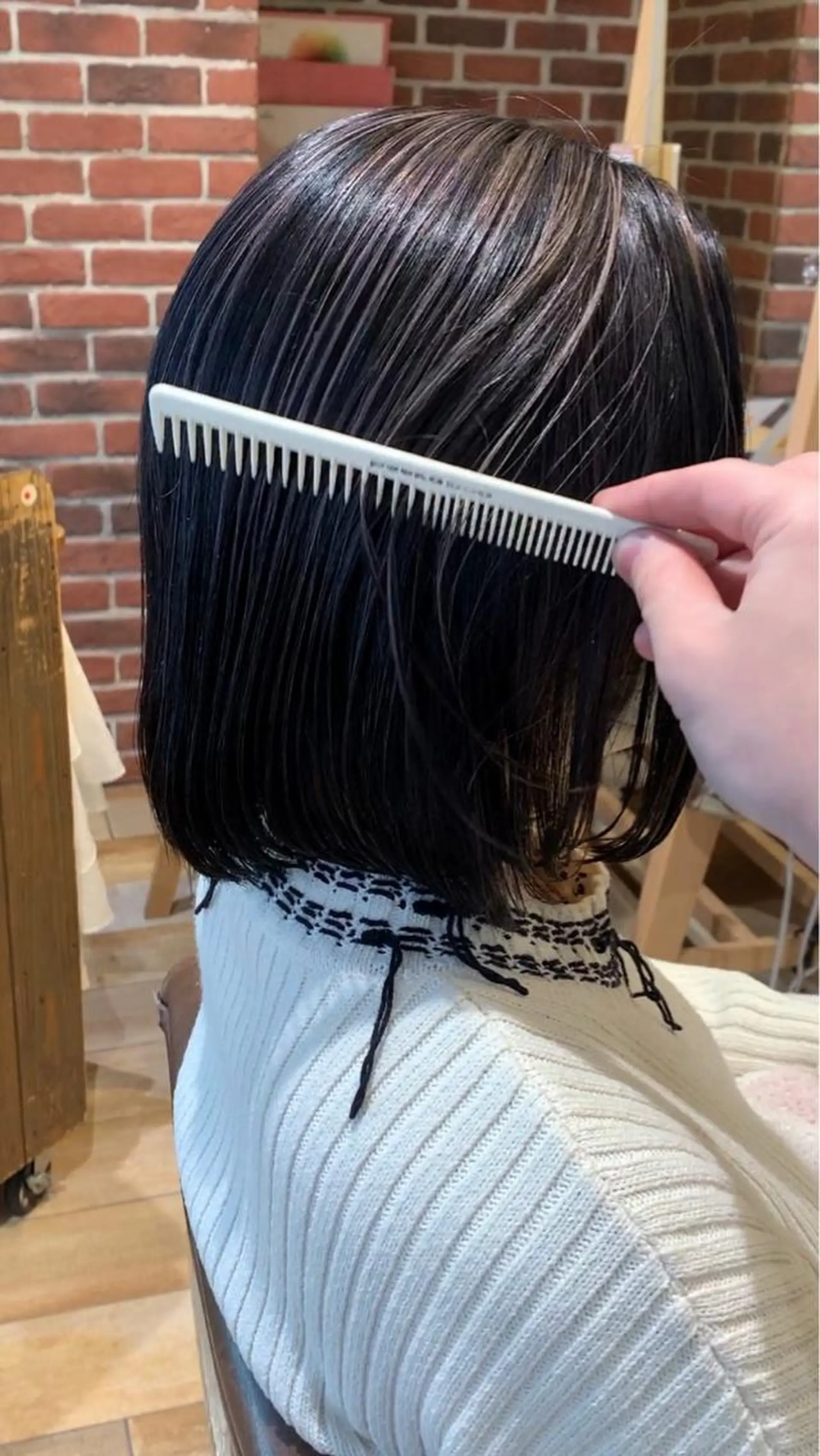 ミディアム カラー ハイライトカラー ハイライト メンズパーマ&メンズ 縮毛矯正ならヒラノのヘアスタイル