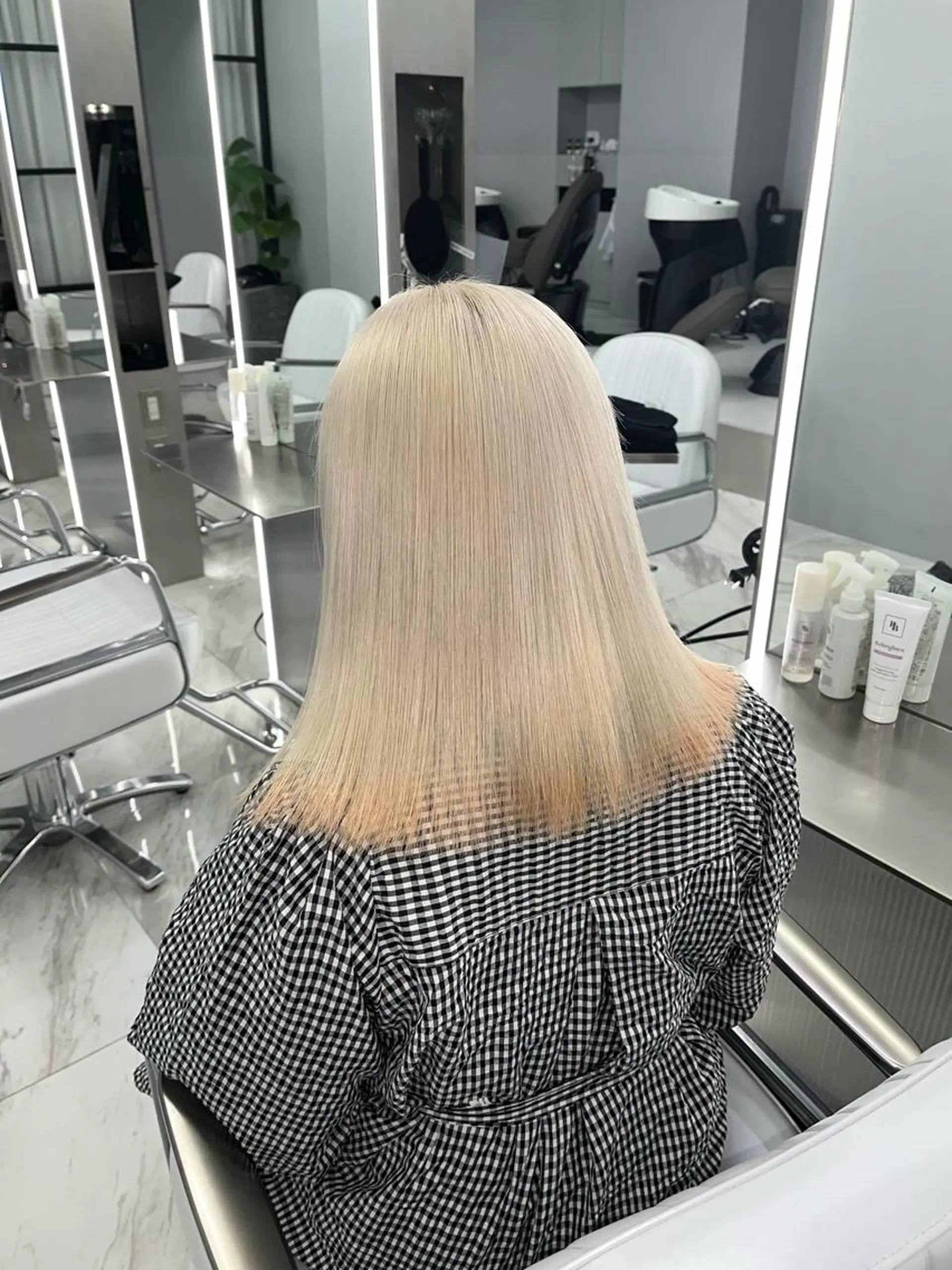 カラー ハイトーン職人 ♡中島凱人のヘアスタイル