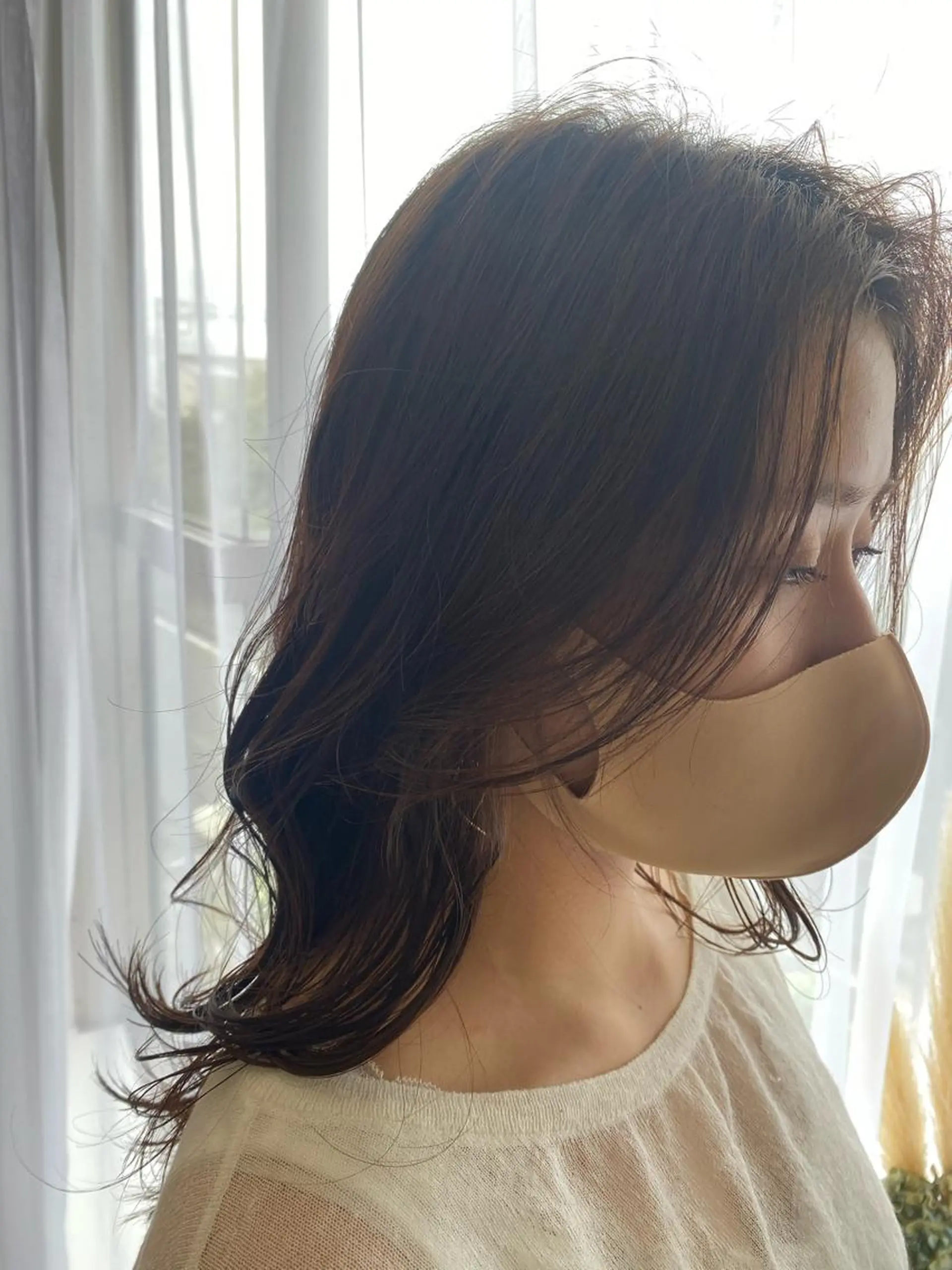 セミロング & kuのヘアスタイル