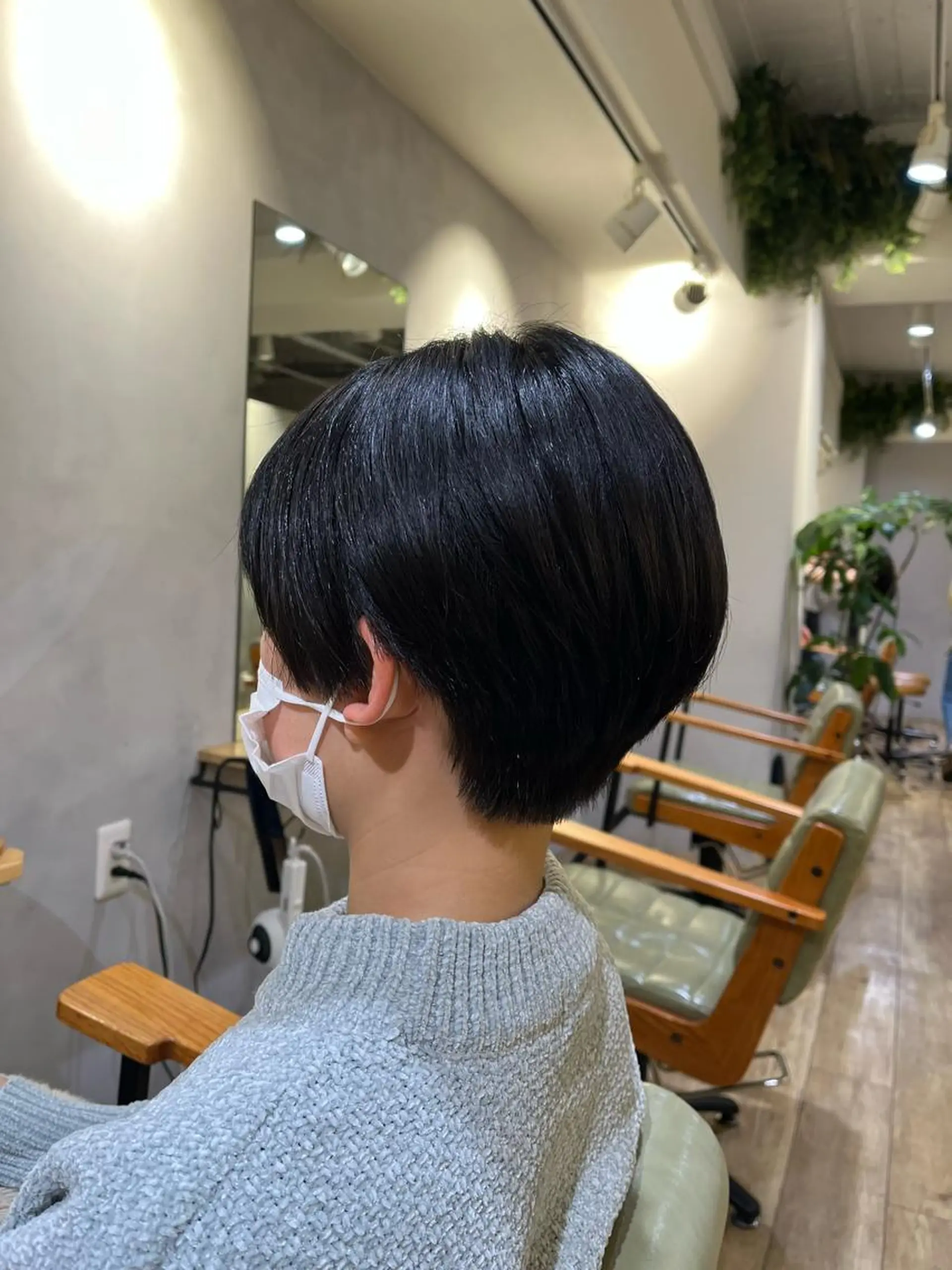 ショート ショート/ボブ/透明 感カラー/高橋あみのヘアスタイル