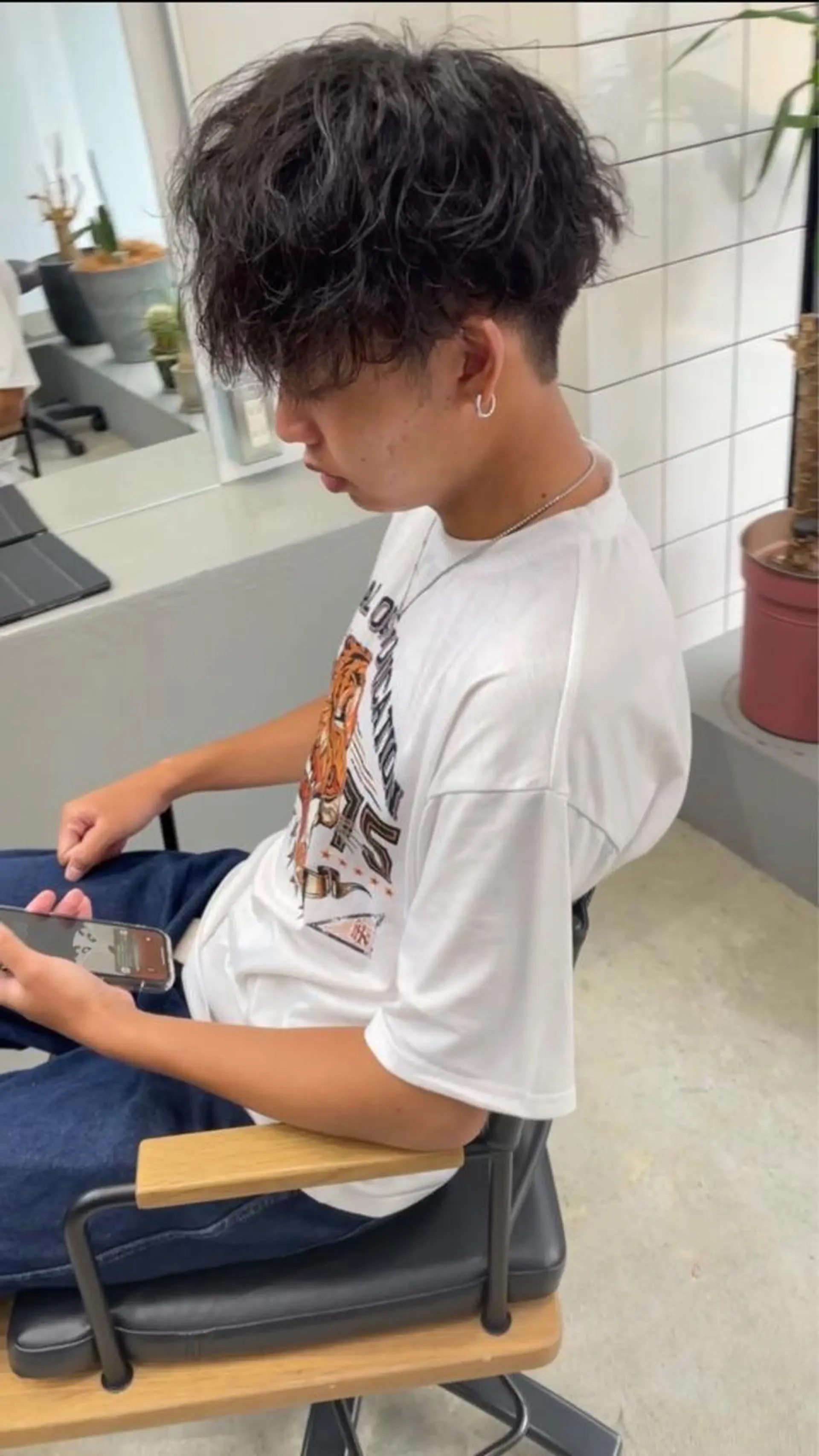 パーマ メンズ メンズ専門サロン wokeのヘアスタイル