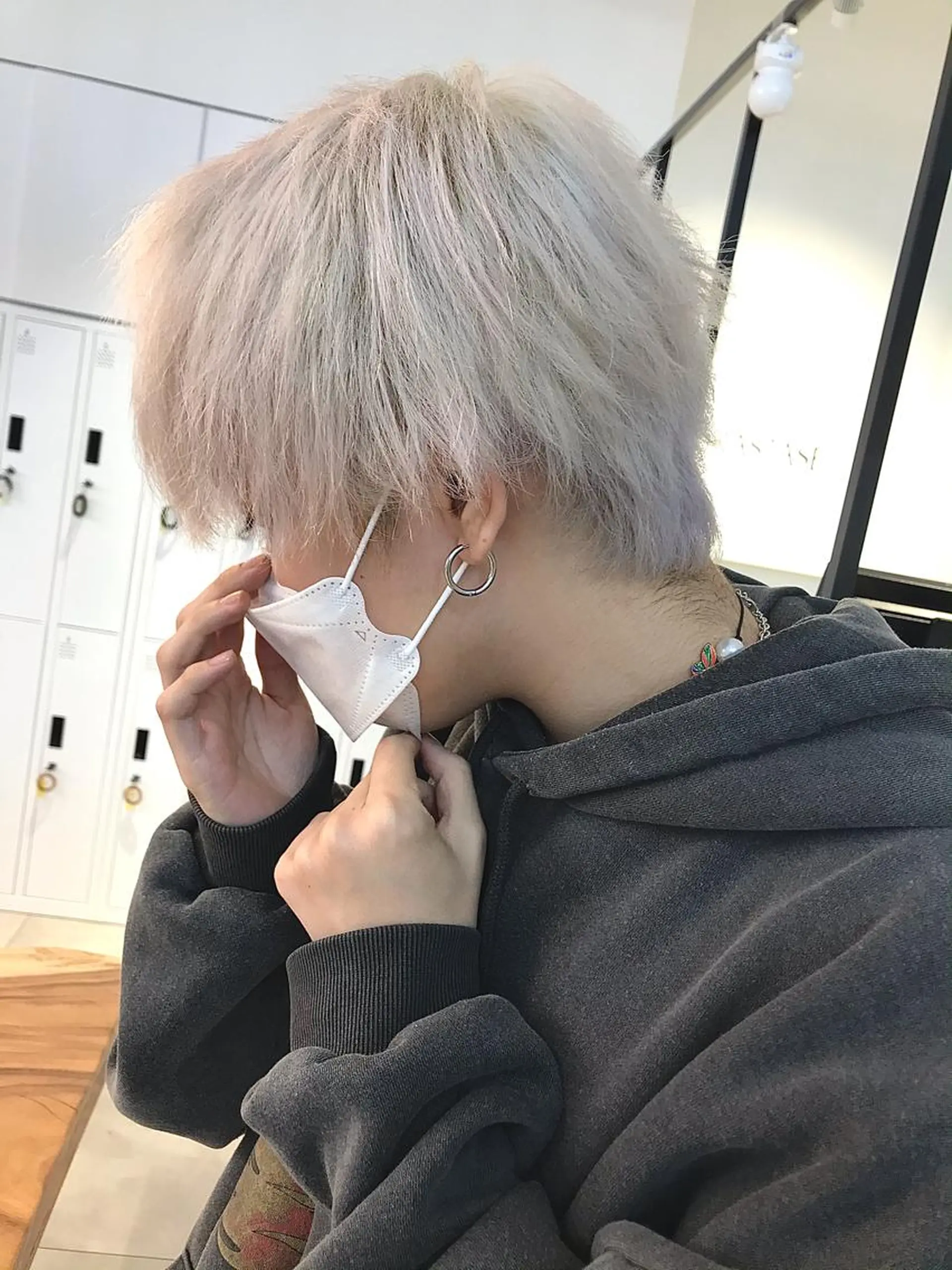 ショート メンズ カット 🇰🇷カルマパーマ kaito🇰🇷のヘアスタイル