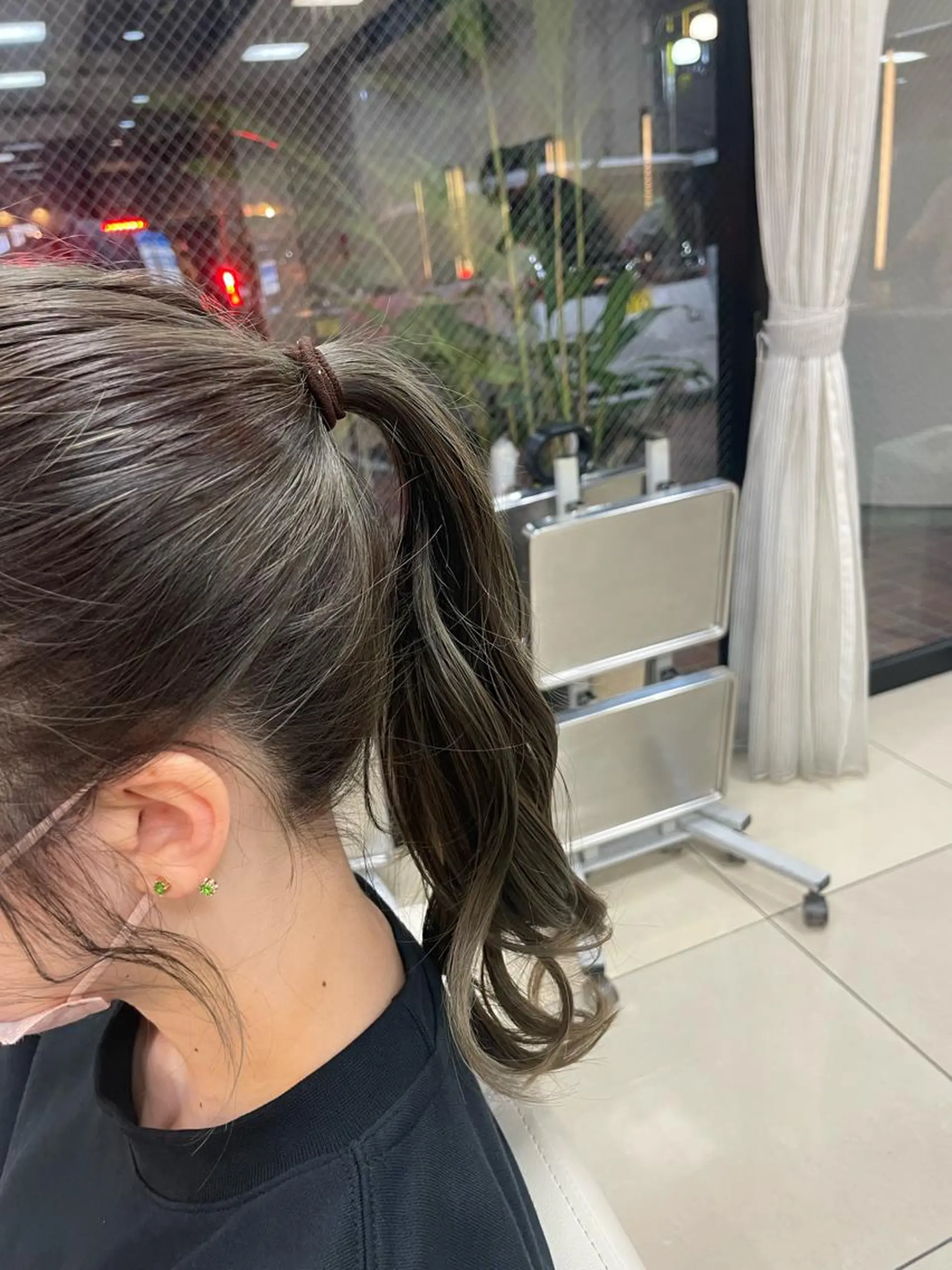 ロング カラー ヘアアレンジ ヘアカラー ボブ/透明感 カラー /風花のヘアスタイル