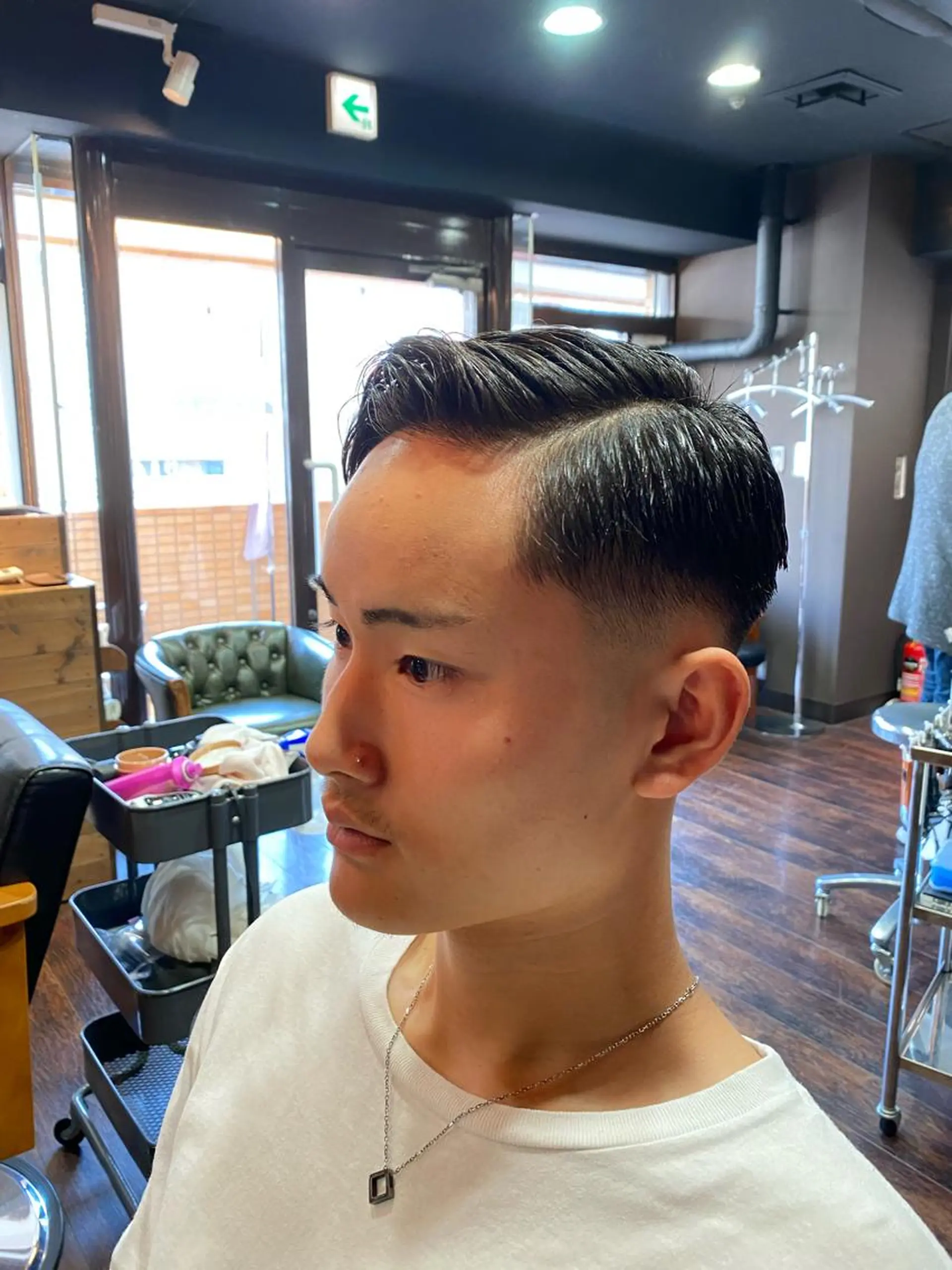 メンズ フェードカット スキンフェード メンズサロン AXLのヘアスタイル