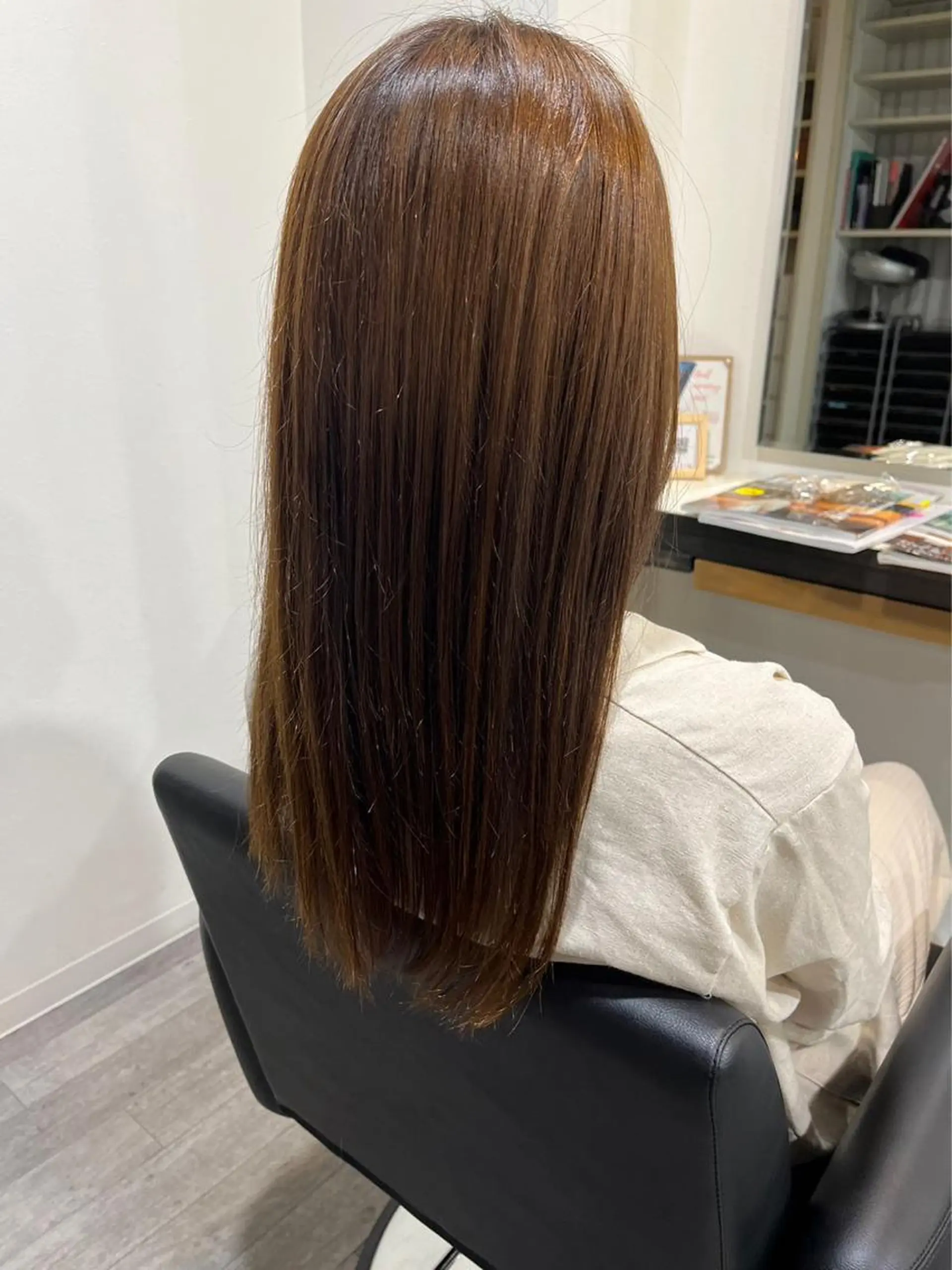 ロング カラー 分木 叶愛のヘアスタイル