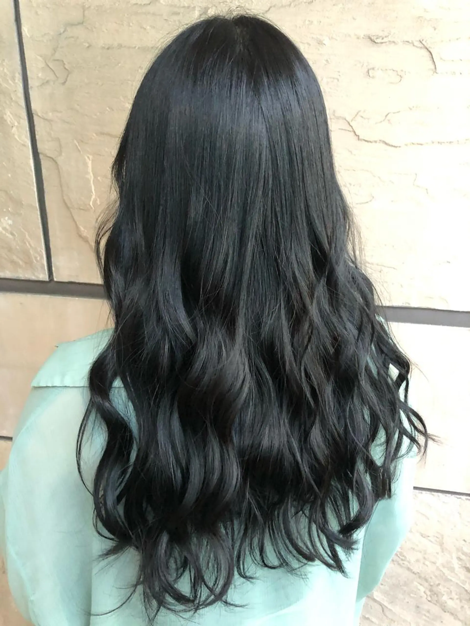 ロング 🦄艶カラー×韓国 NANA💎🐬のヘアスタイル