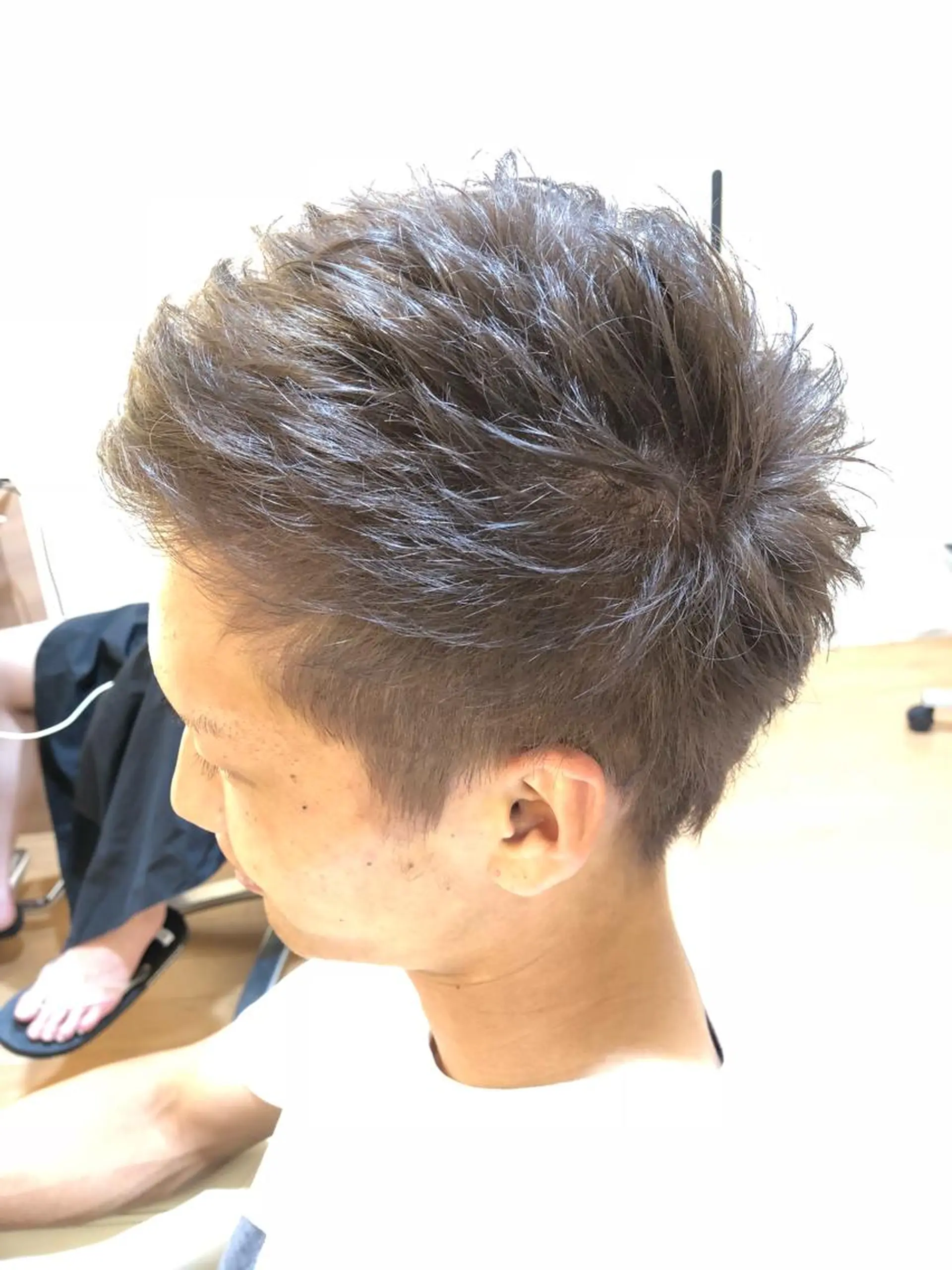 ショート カラー メンズ メンズカット 三村洸斗のヘアスタイル