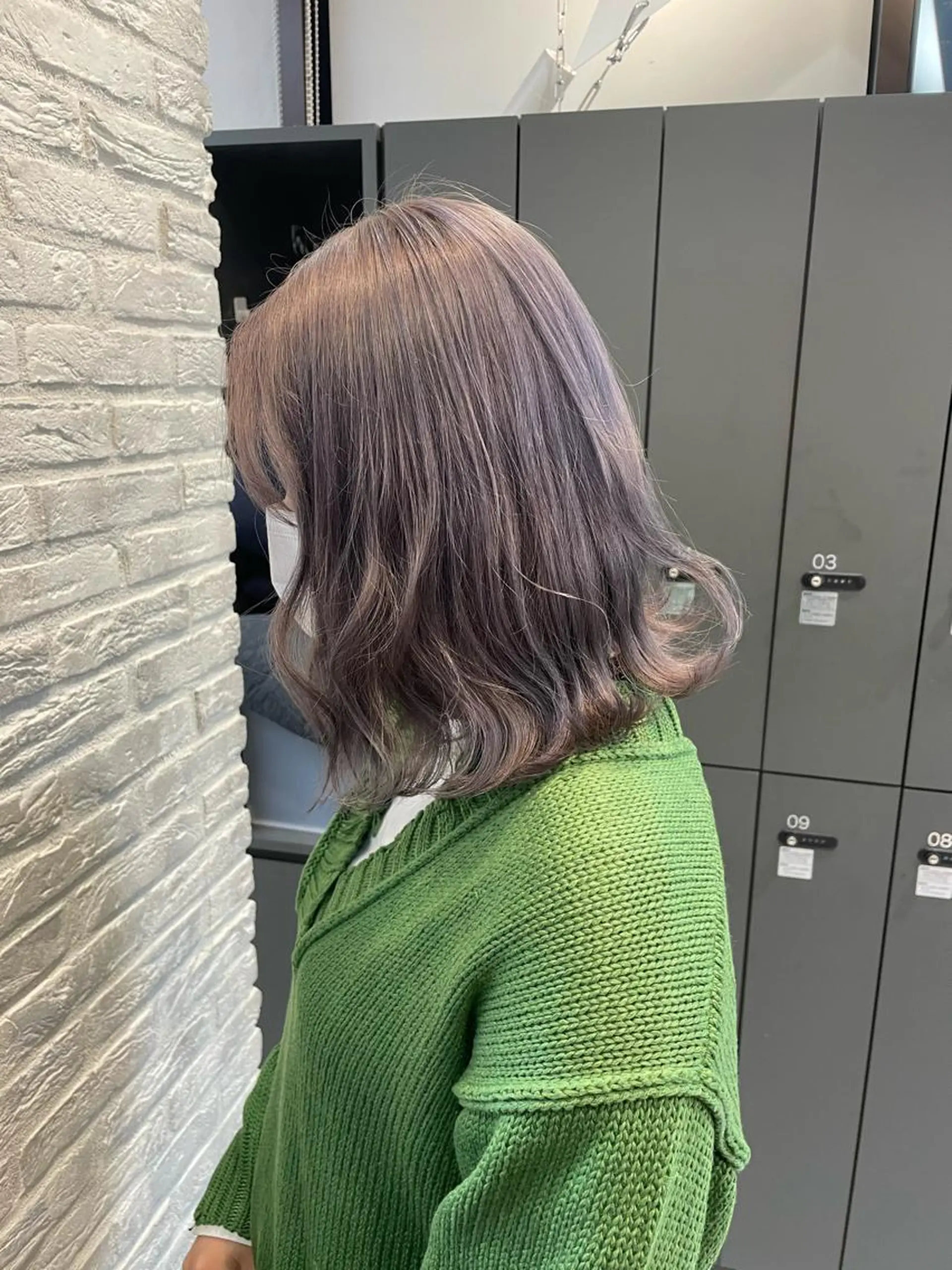 カラー ヘアアレンジ 神戸三宮ダメージレス ブリーチ特化 麟太郎のヘアスタイル