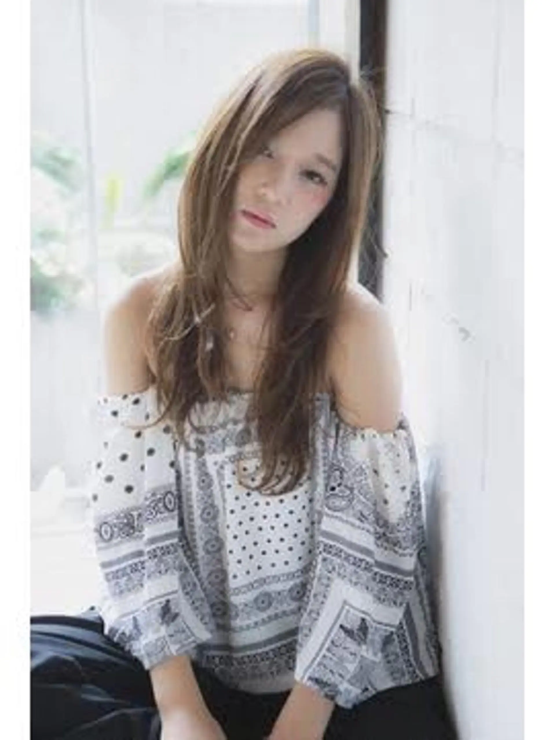 ロング 永井 貴之のヘアスタイル