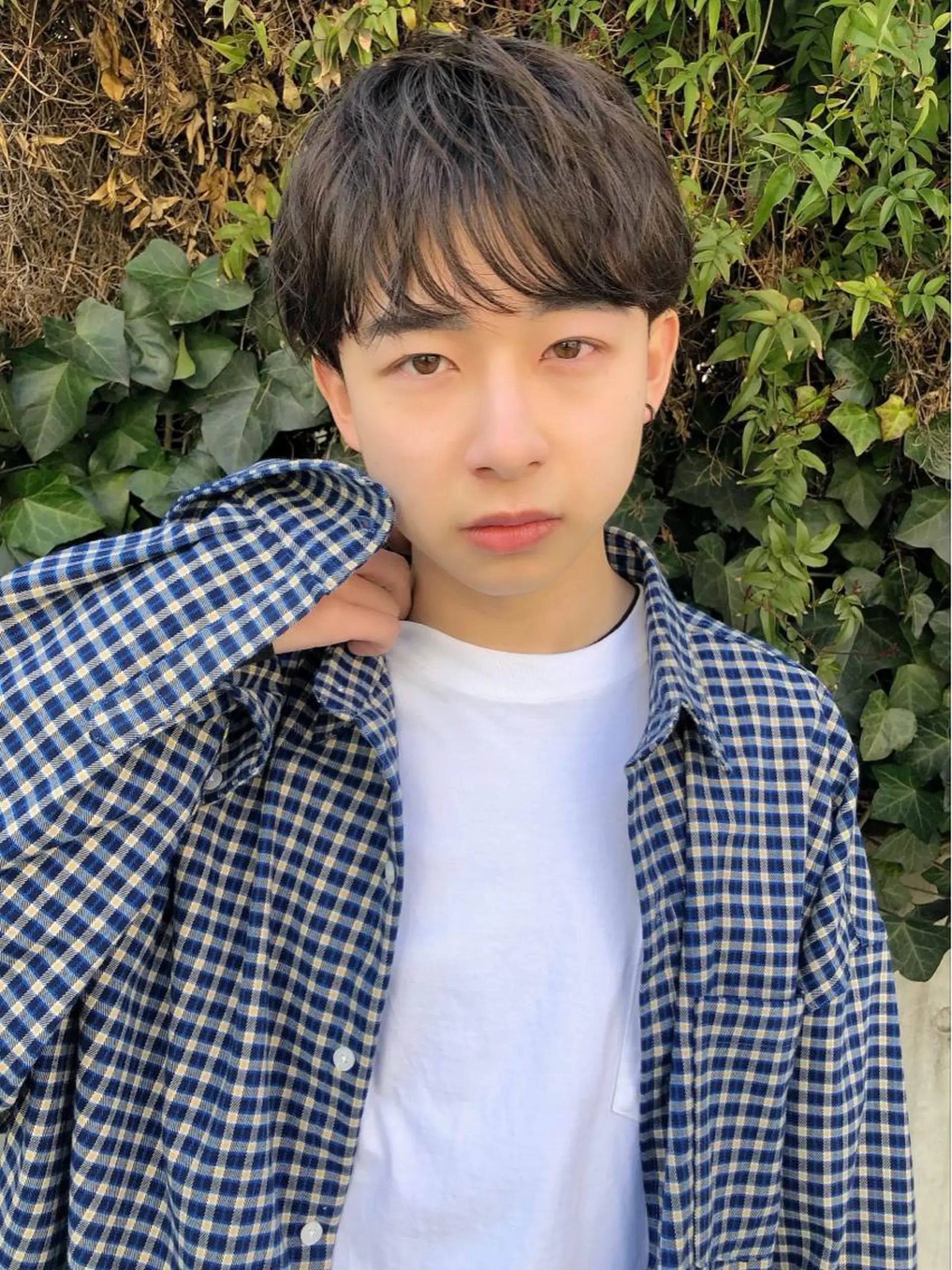 メンズ メンズ🍃ナチュラル 韓国風ヘアRENのヘアスタイル