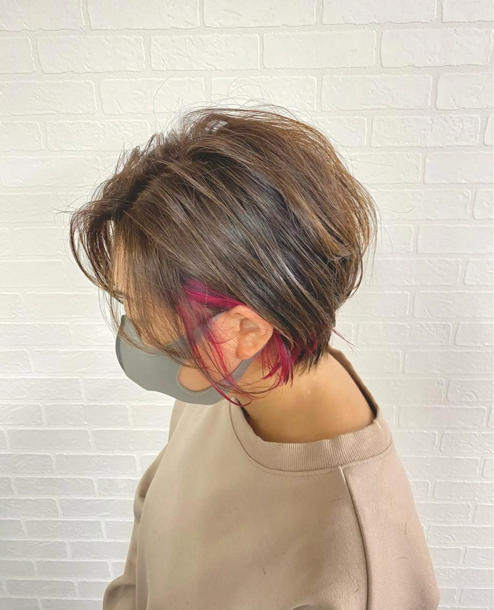 ショート カラー 🎁無料カットカラー 📷撮影モデル募集✨のヘアスタイル