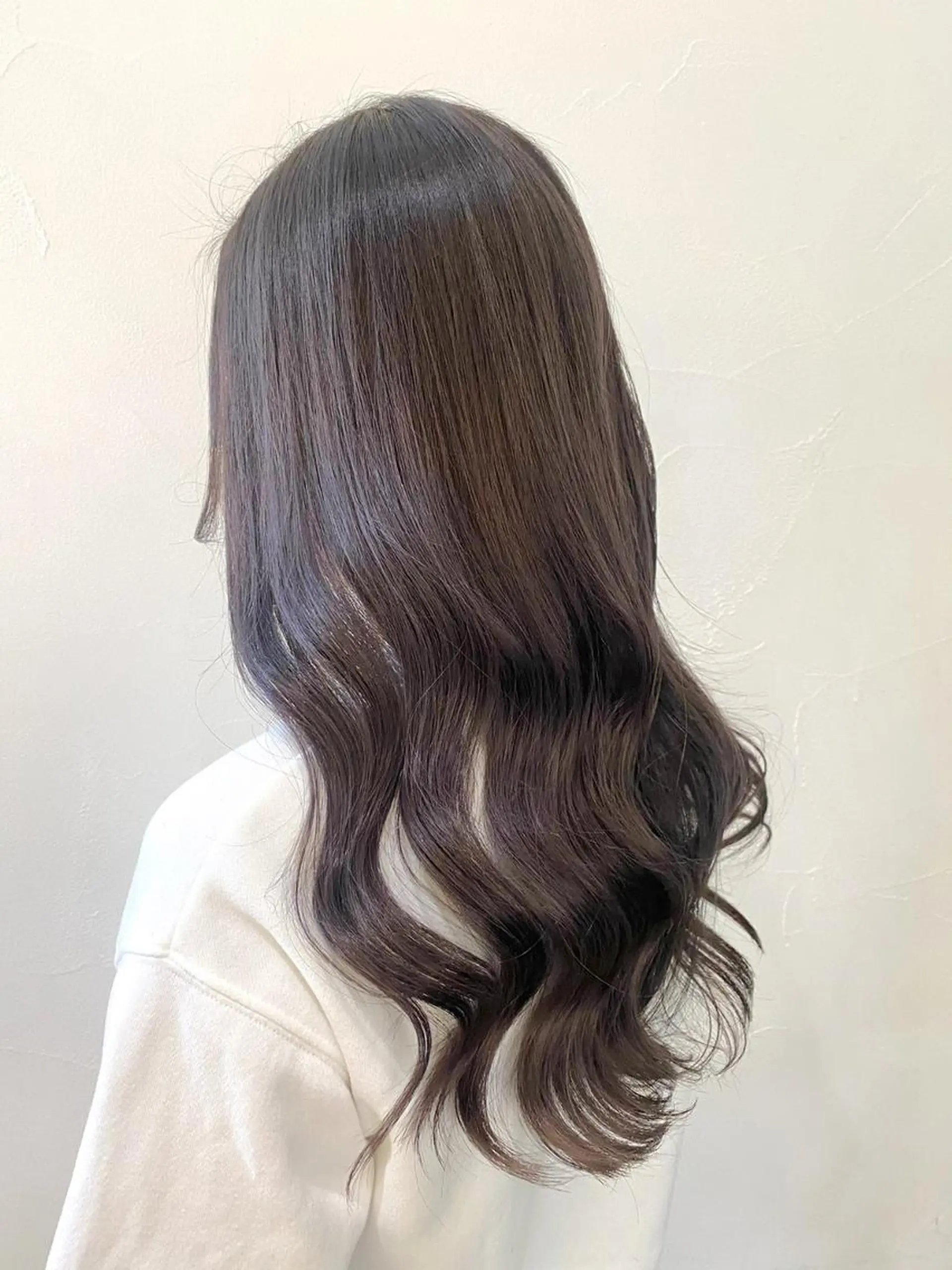 セミロング カラー パーマ ヘアアレンジ ITbyALBUM 松戸のヘアスタイル