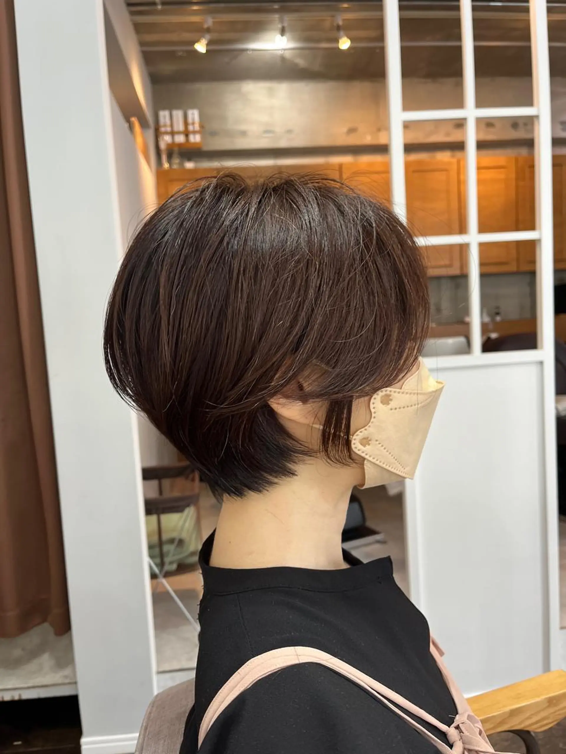 ショート くせ毛 ショートヘア 杉山 タダスケのヘアスタイル