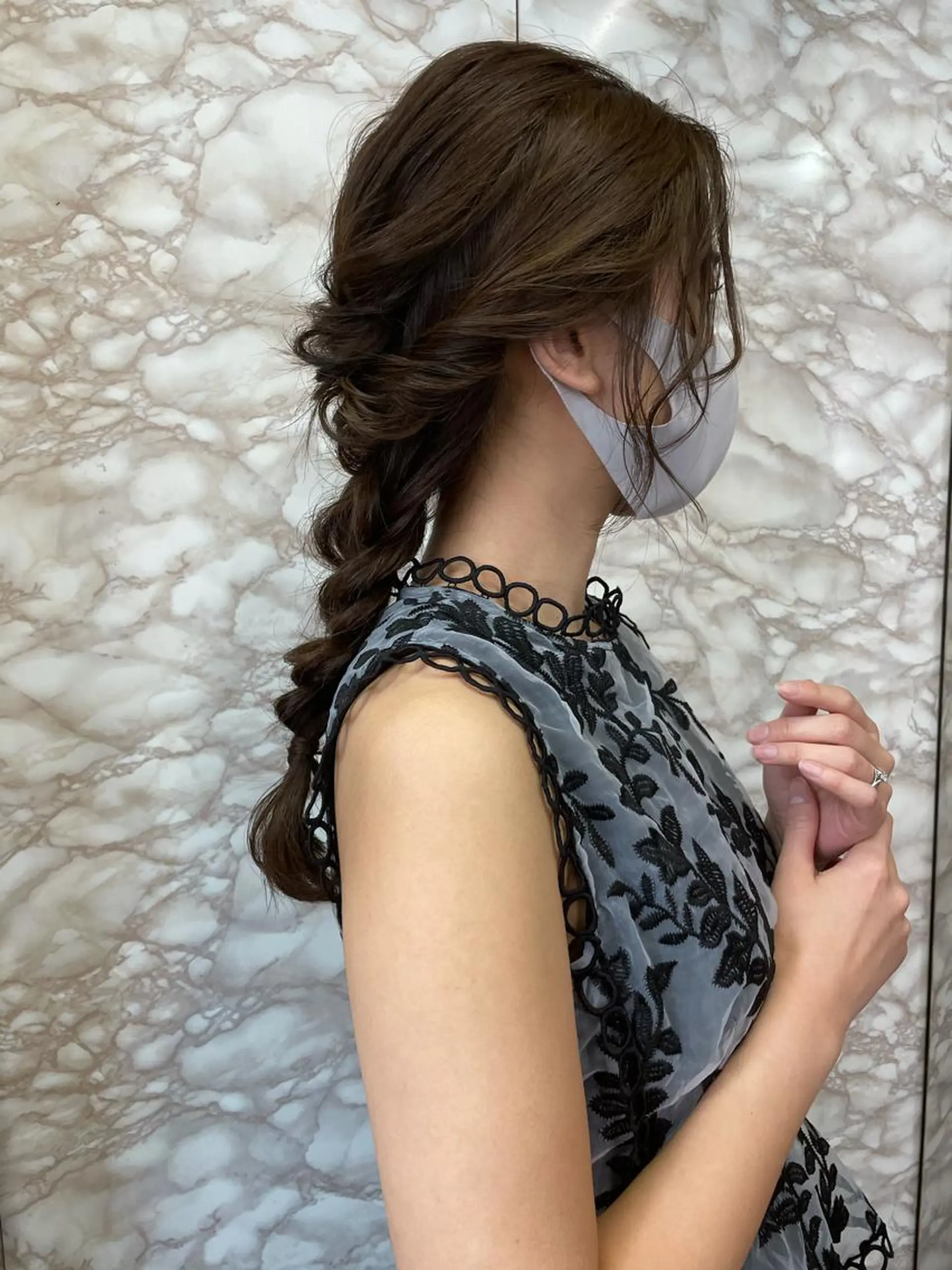 ロング ヘアアレンジ 極上の艶髪 RINAのヘアスタイル