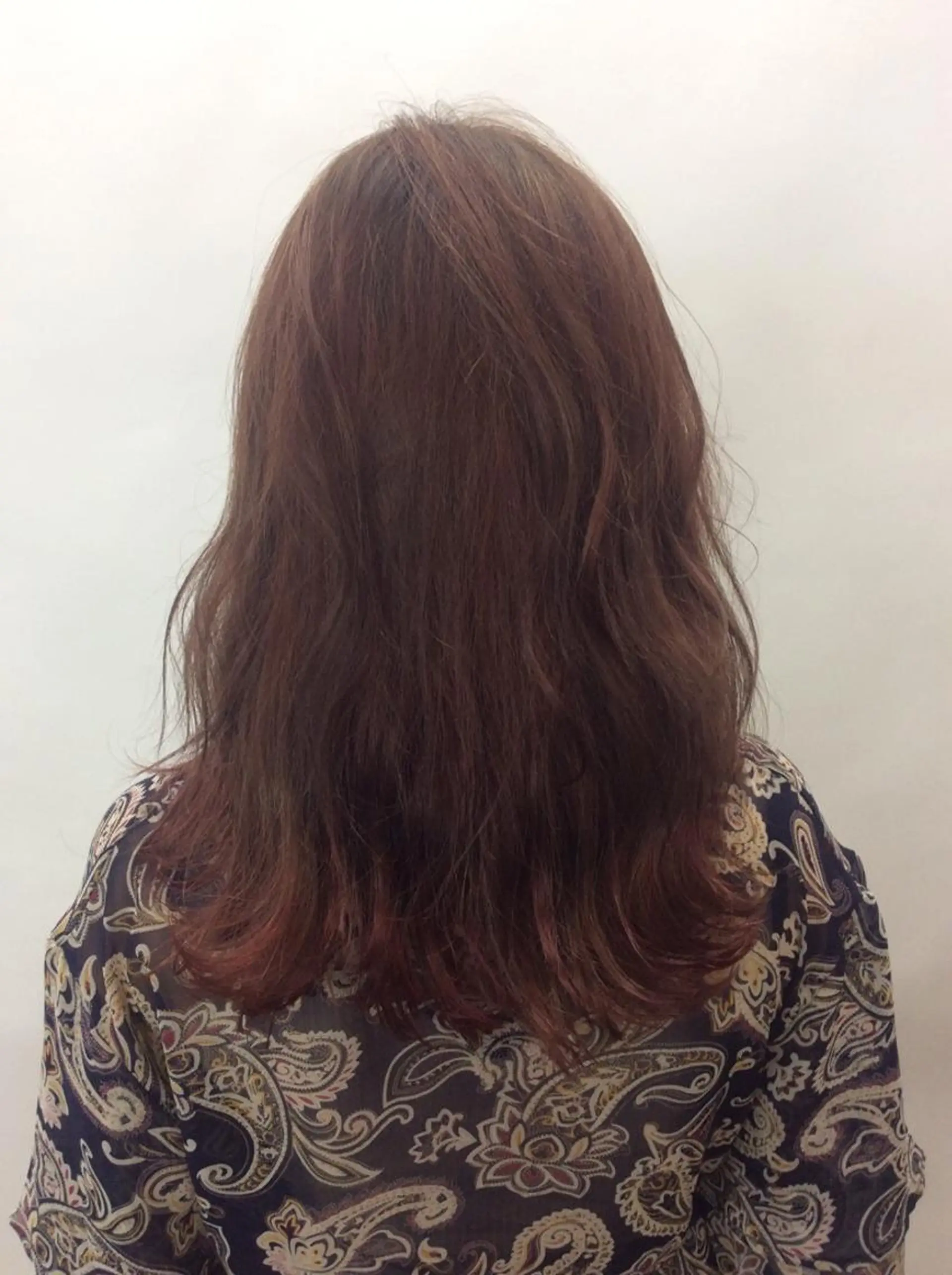 ロング 韓国風/オシャレ /縮毛矯正/滝口琴未のヘアスタイル