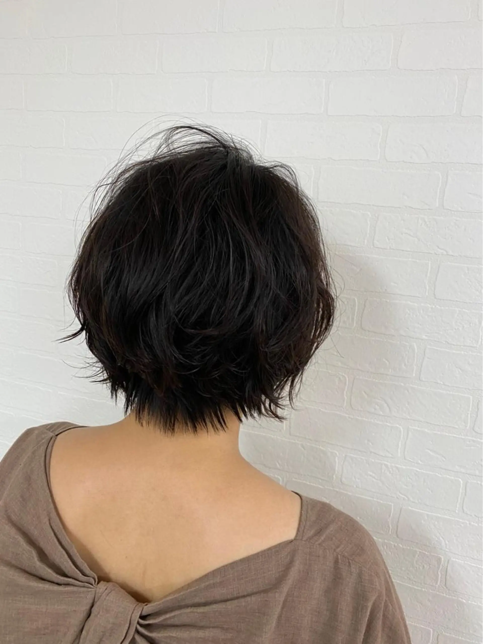 ショート カラー パーマ 🎁無料カットカラー 📷撮影モデル募集✨のヘアスタイル