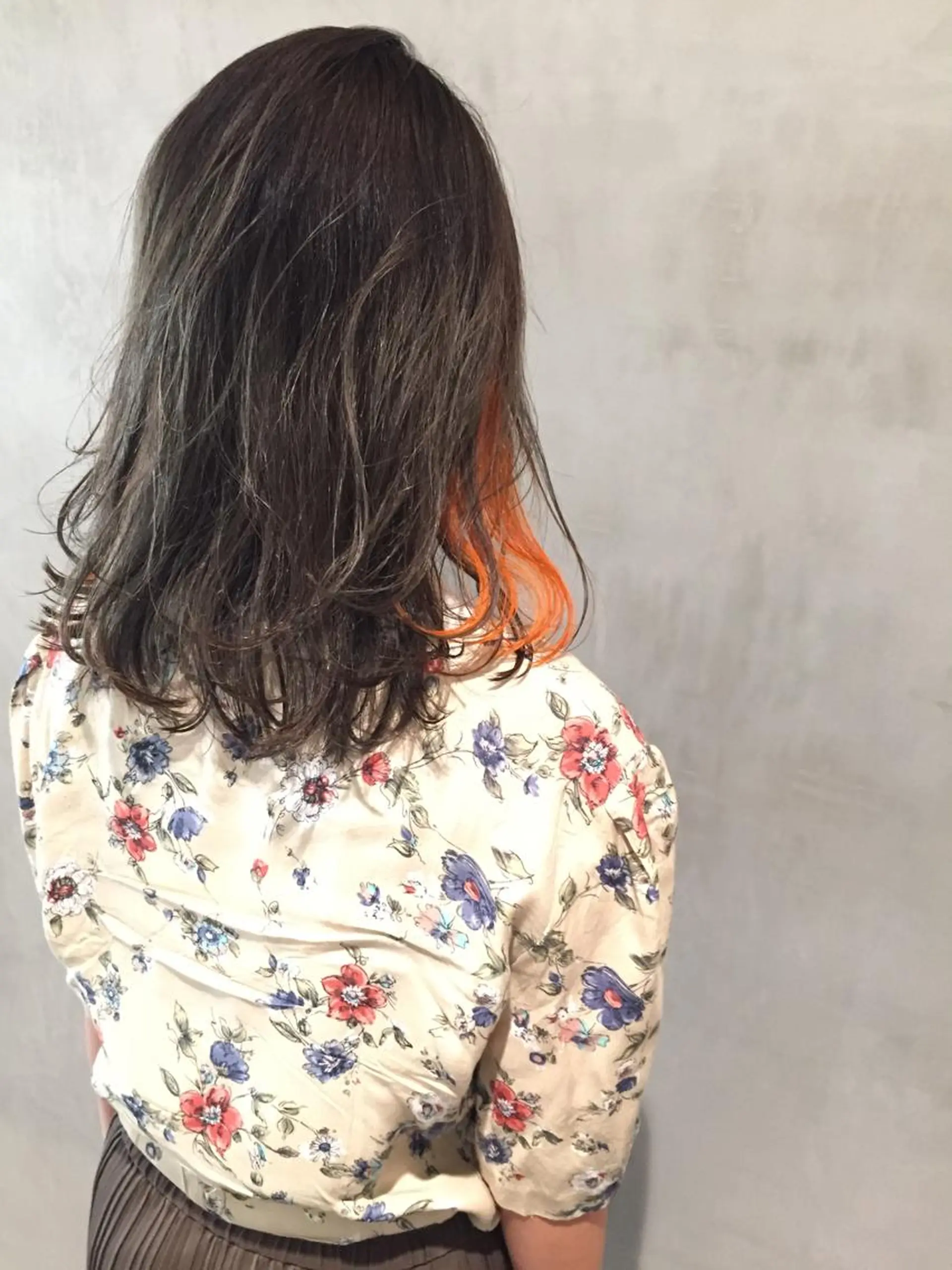 ショート カラー オレンジ 大西 直人のヘアスタイル