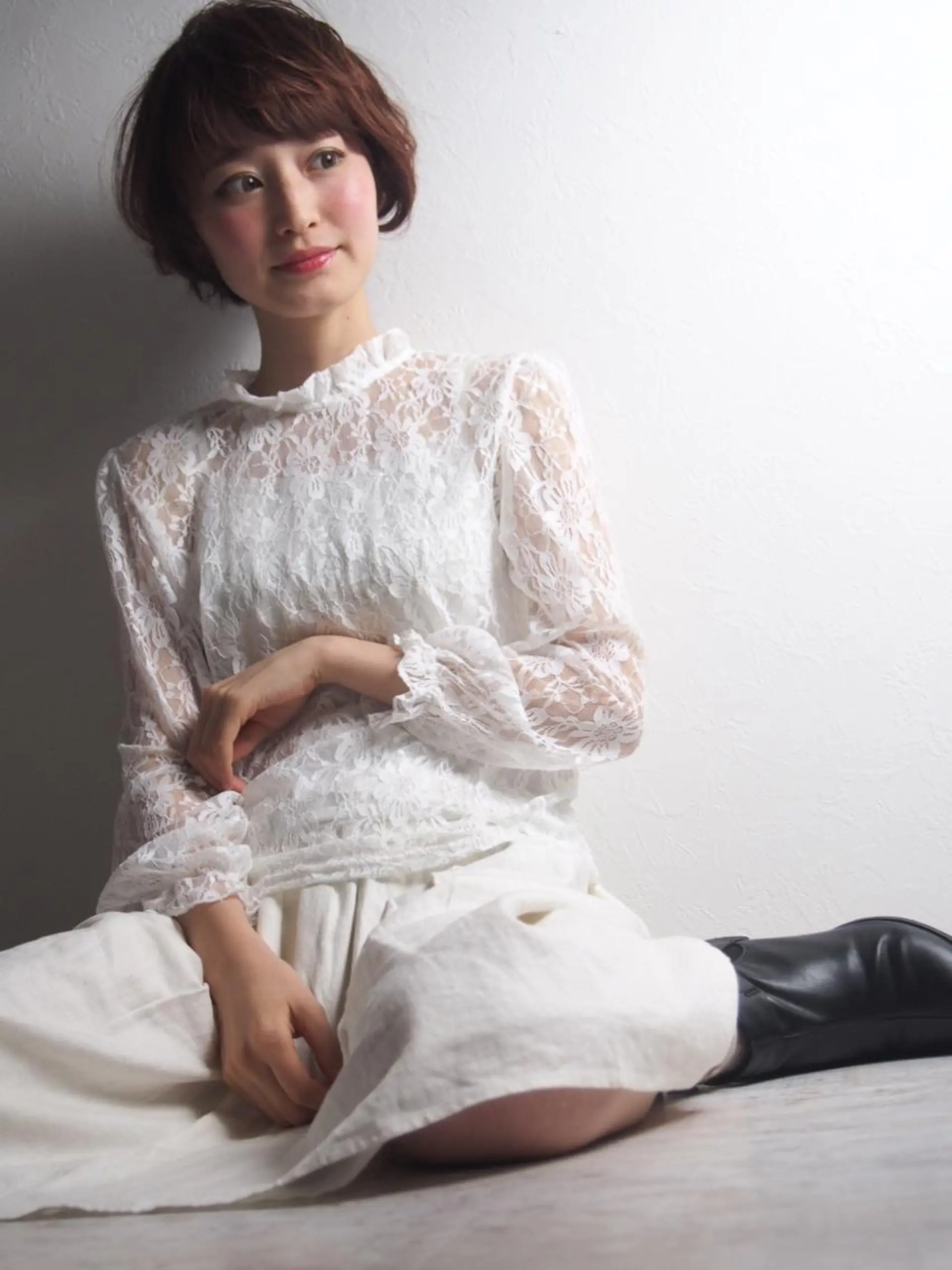 ショート カラー 藤本 憲吾のヘアスタイル