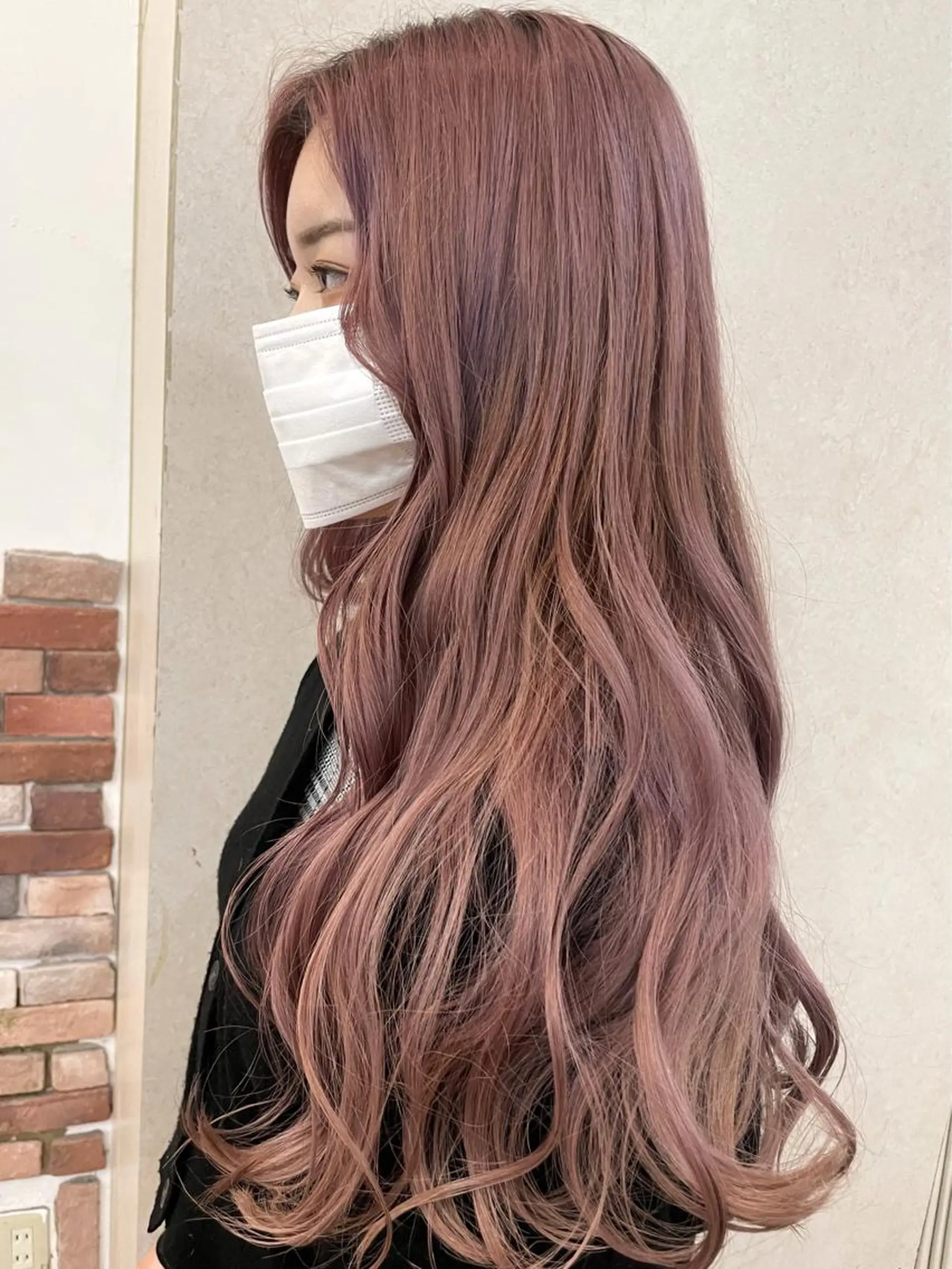 ロング シールエクステ くびれヘア エクステ ハイライト 髪質改善 🦋高瀬寛菜🦋 韓国/ブリーチのヘアスタイル