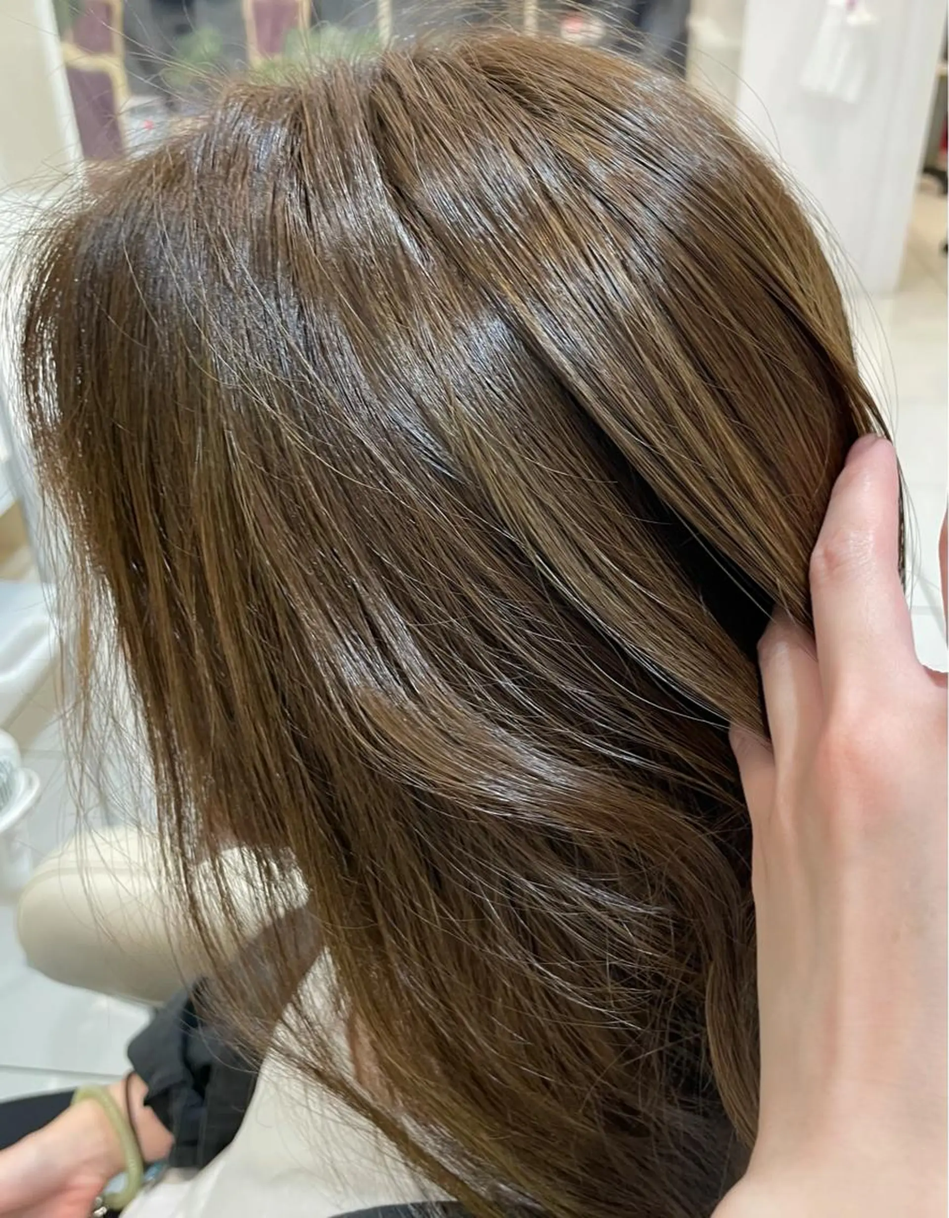 ロング カラー ハイライトカラー ハイライト ユ カの眉毛・アイブロウイメージ