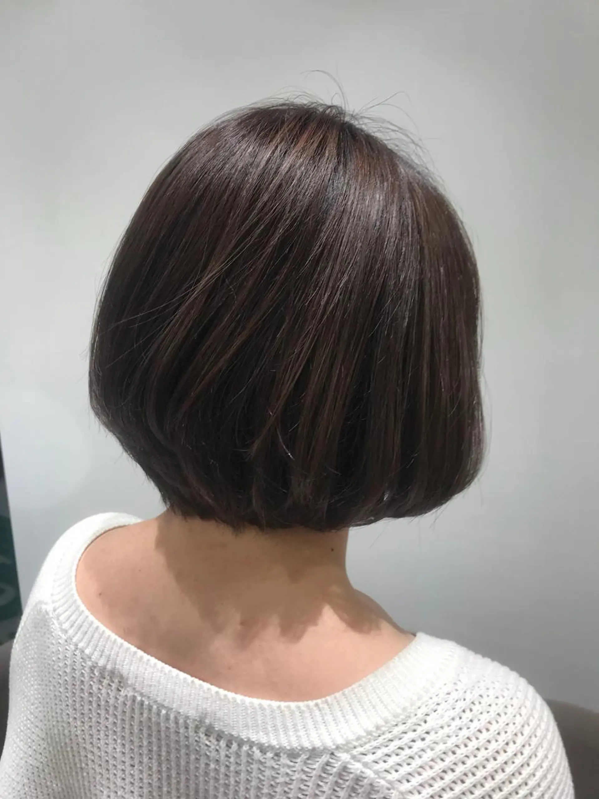 セミロング カラー 縮毛矯正/髪質改善 /韓国風　山川春輝のヘアスタイル