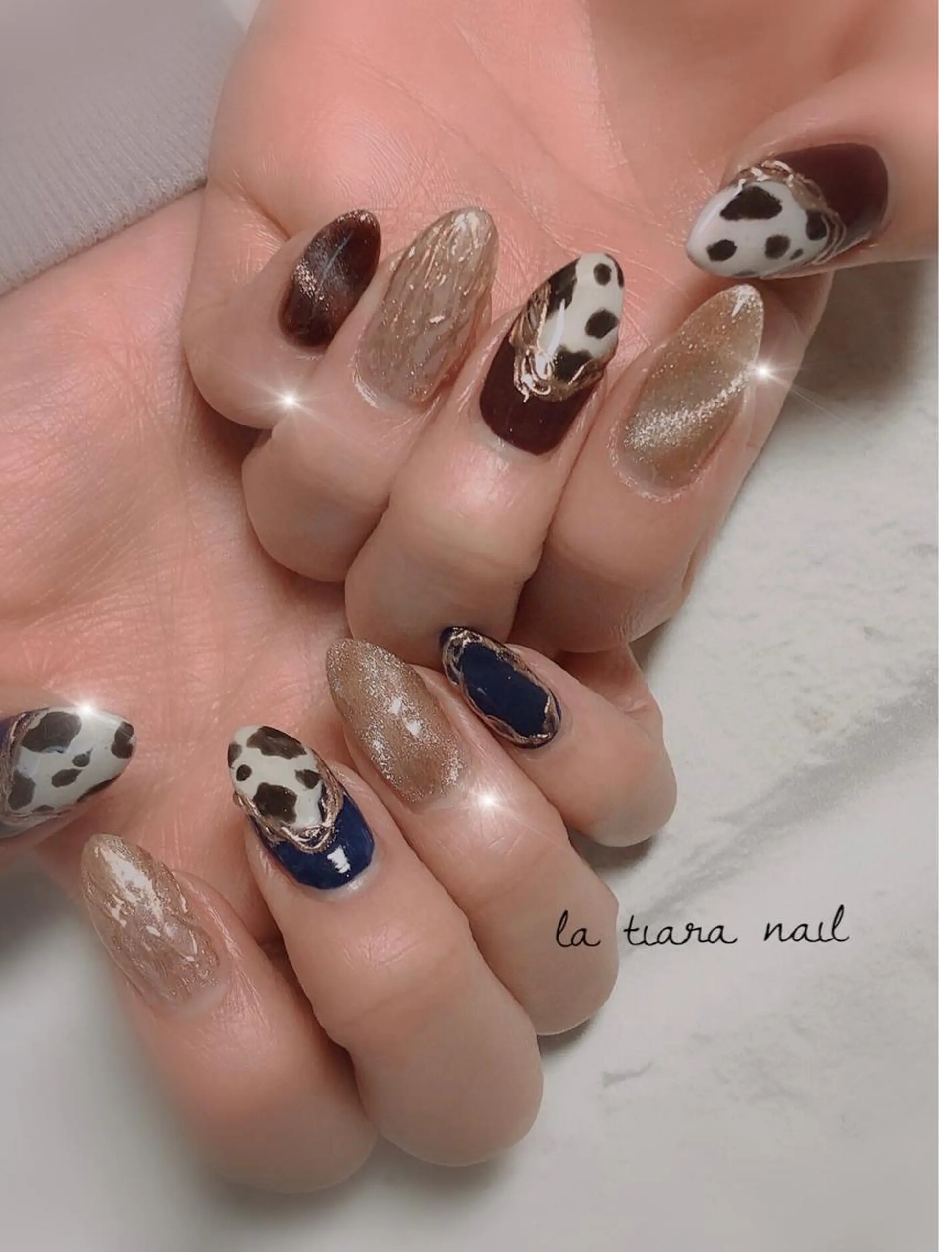 ネイル Blue bird  nailのネイルデザイン