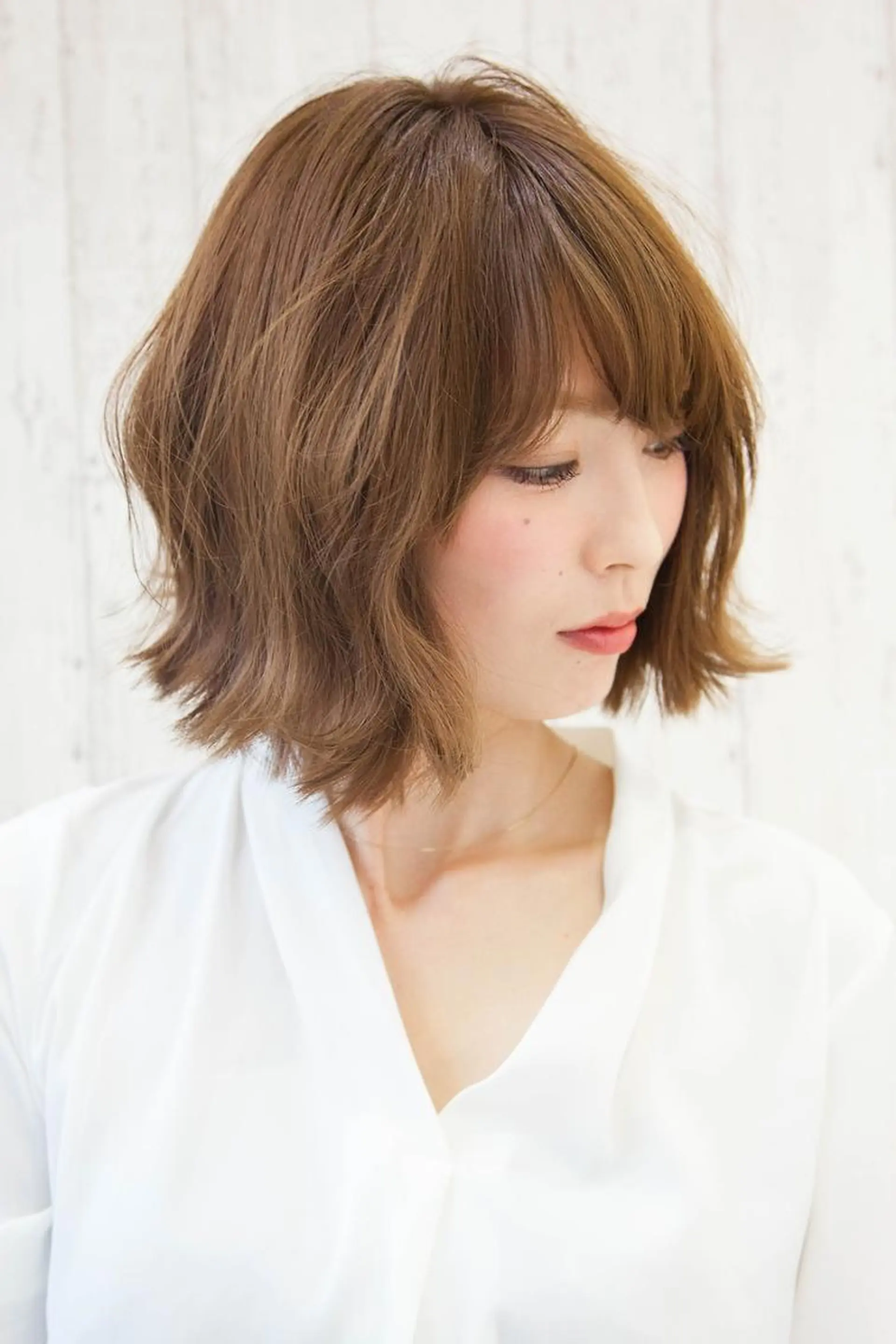 ミディアム カラー パーマ メンズカット ⭐こさかしょうご⭐のヘアスタイル