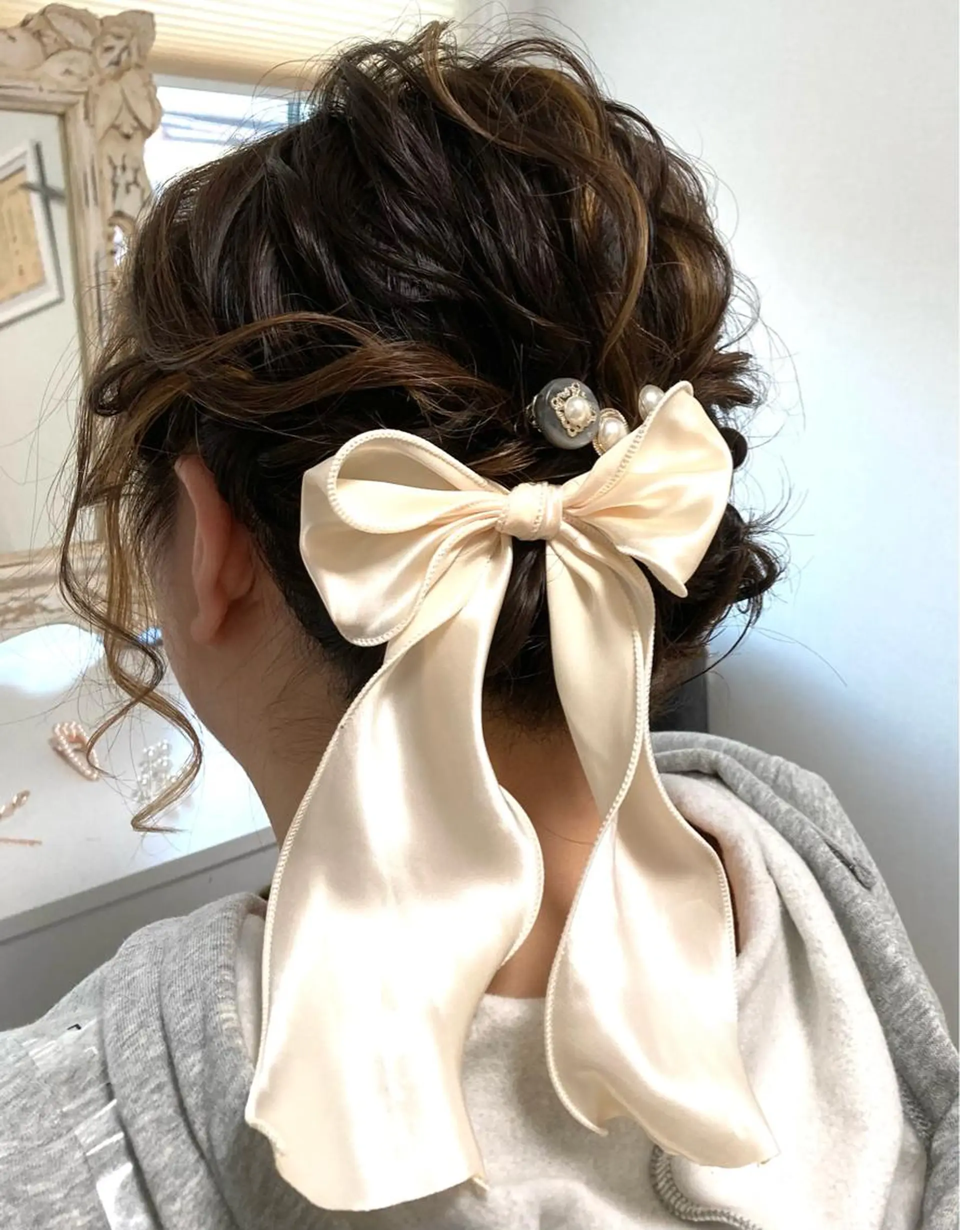 ヘアアレンジ ネイル ボブ リボン ヘアセット goto yoshikoのその他イメージ