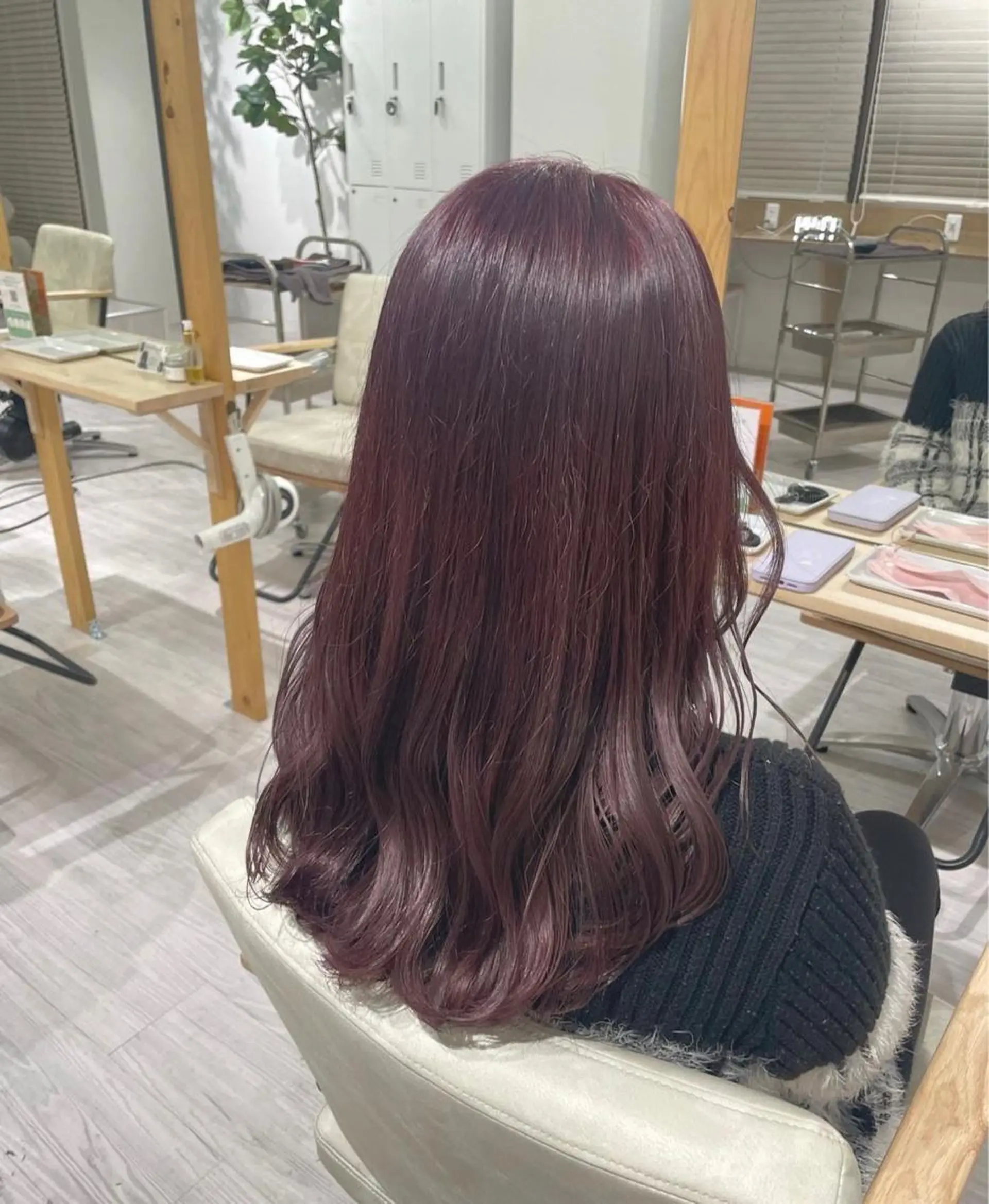 ロング カラー ヘアカラー トリートメント ❤︎SAKURA 【Rico】❤︎のヘアスタイル