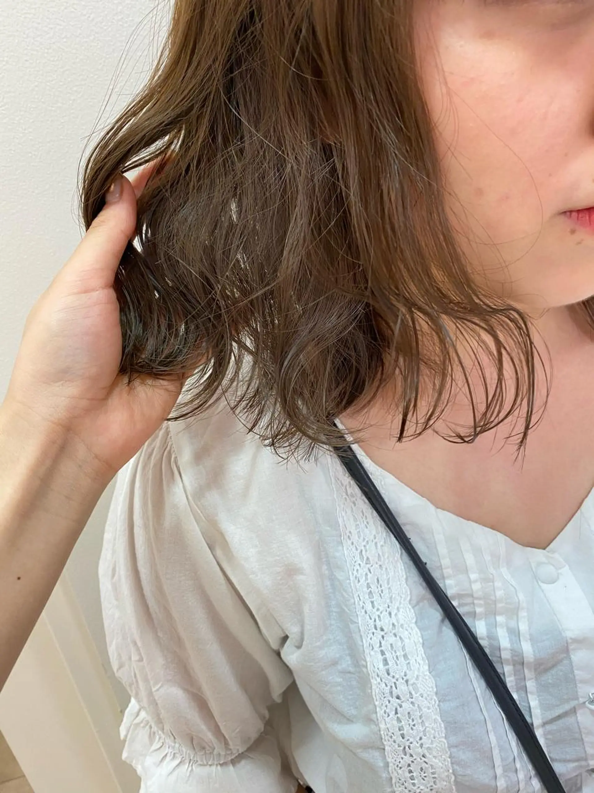 ミディアム カラー レイヤー/ウルフ🤍 mayo.のヘアスタイル