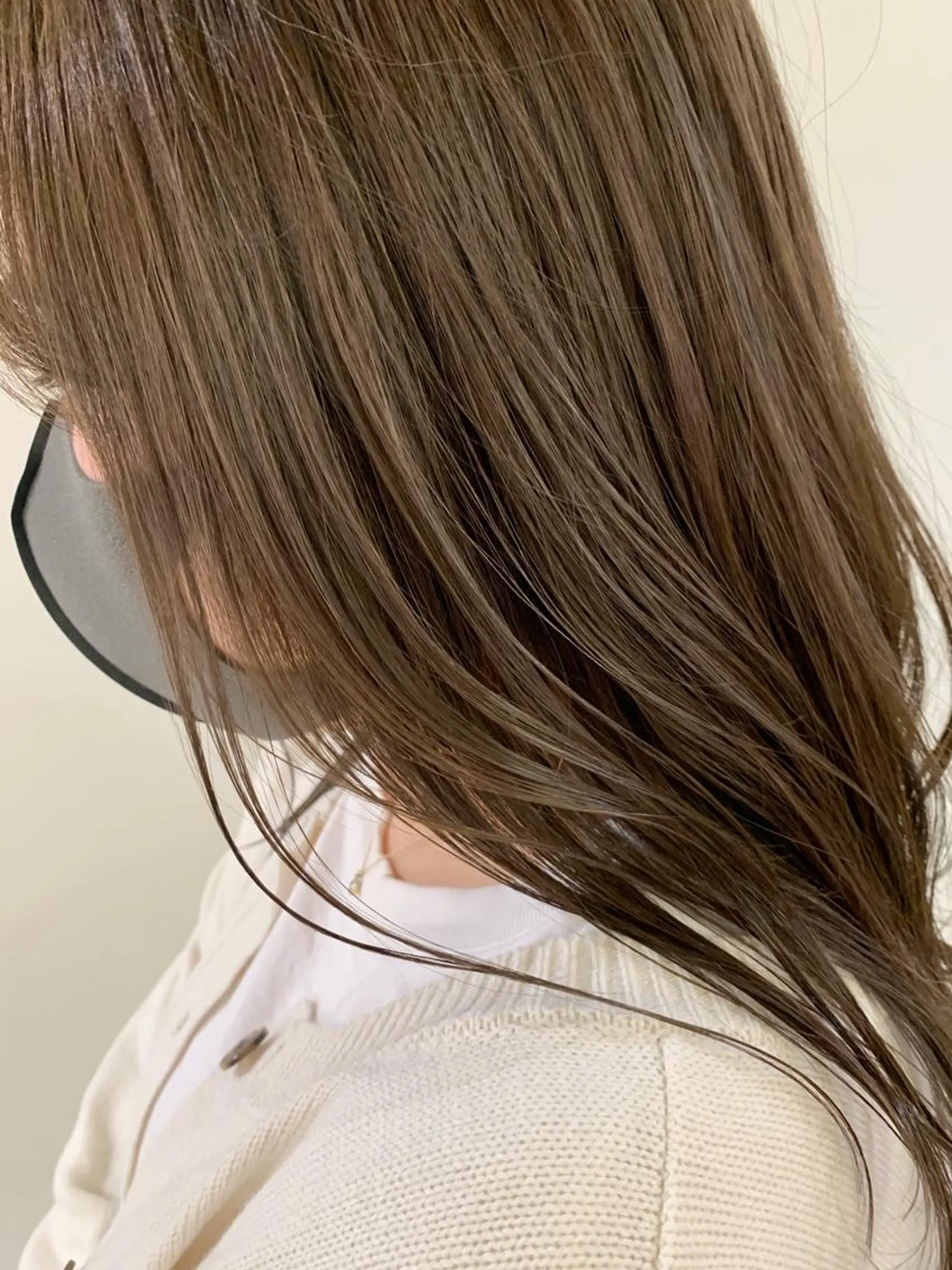セミロング カラー ベージュカラー ボブ/大人ヘア k-two濱田のヘアスタイル