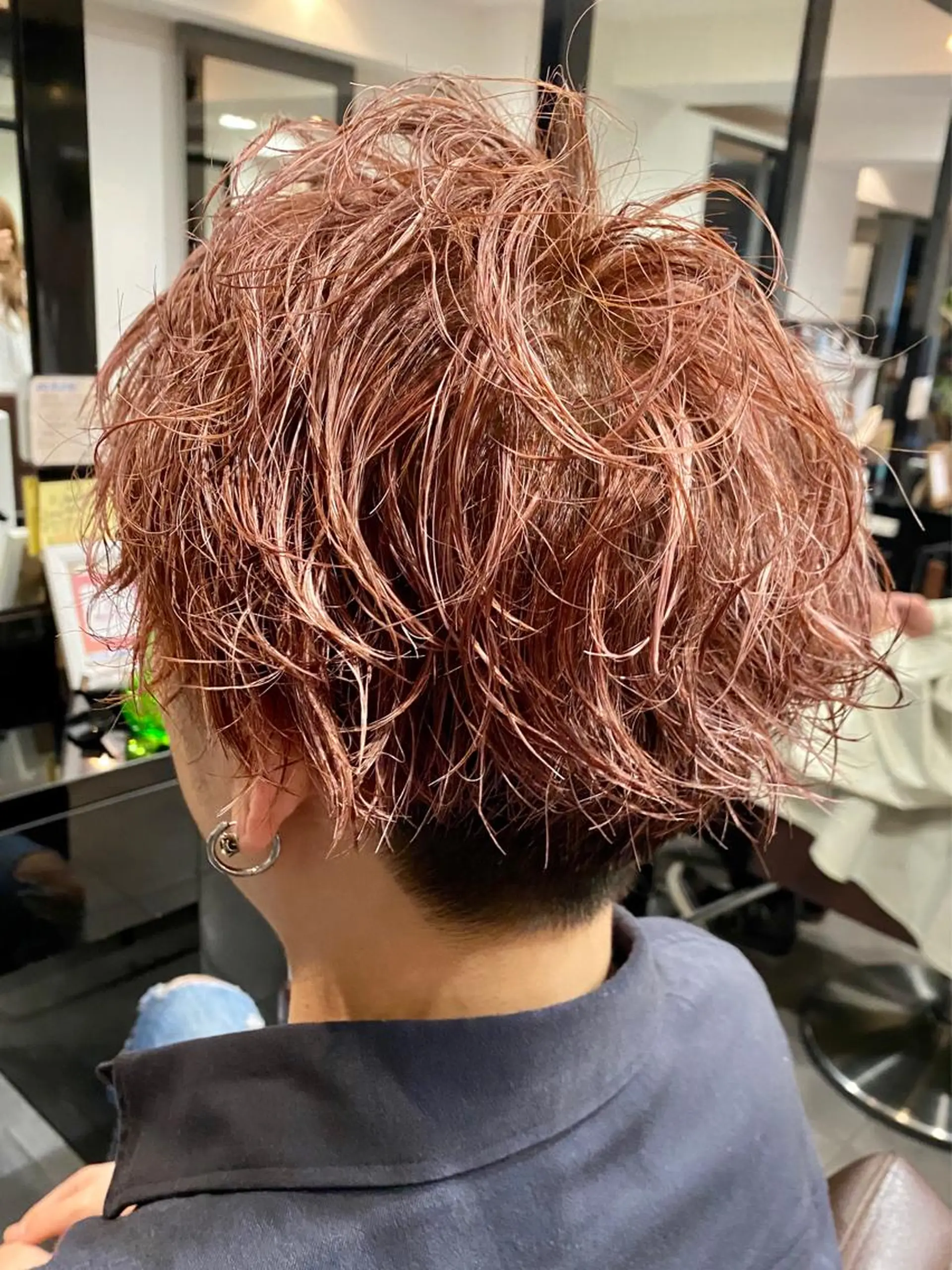 カラー パーマ メンズ カット ヘアカラー ⭕️メンズパーマ⭕️ 山口 裕太郎のヘアスタイル