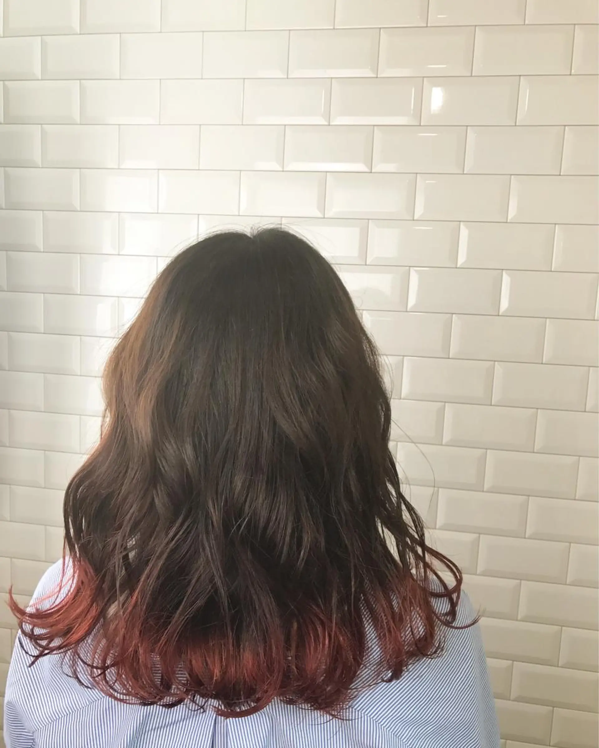 セミロング 吉河 克則のヘアスタイル