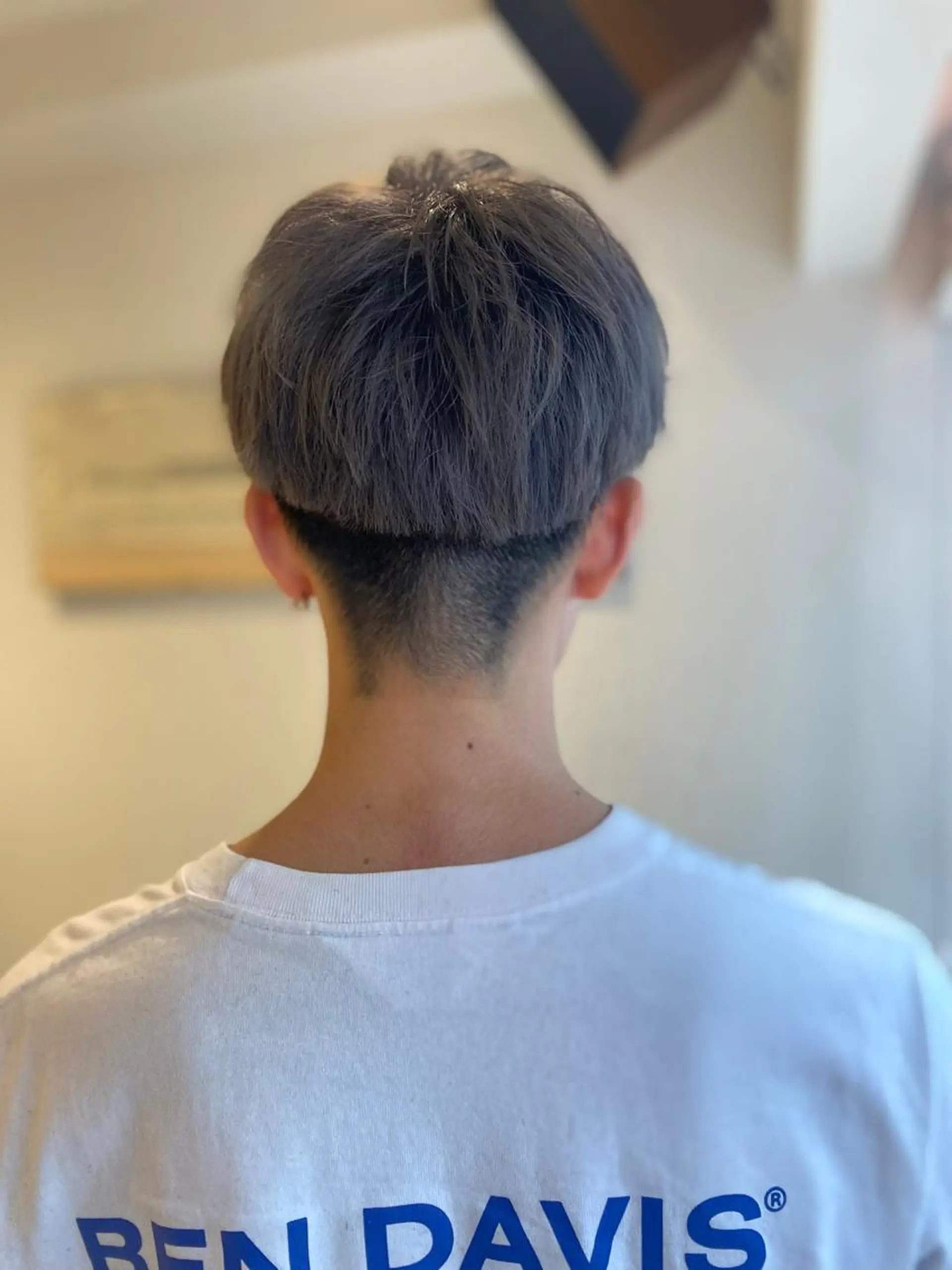 ショート カラー メンズ カット ヘアカラー kawabe maikoのヘアスタイル