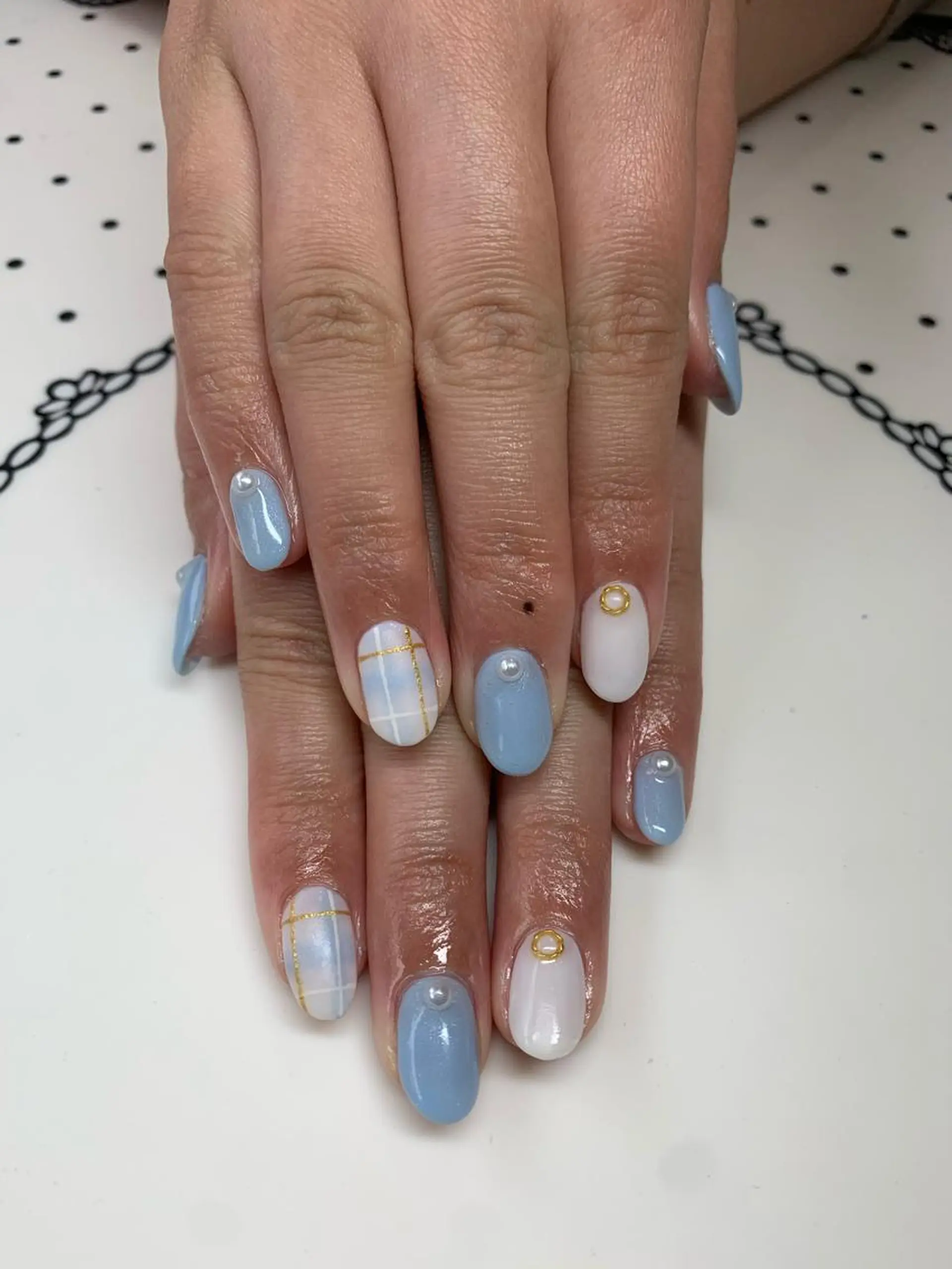 ミディアム ネイル Amelia さくらいのネイルデザイン