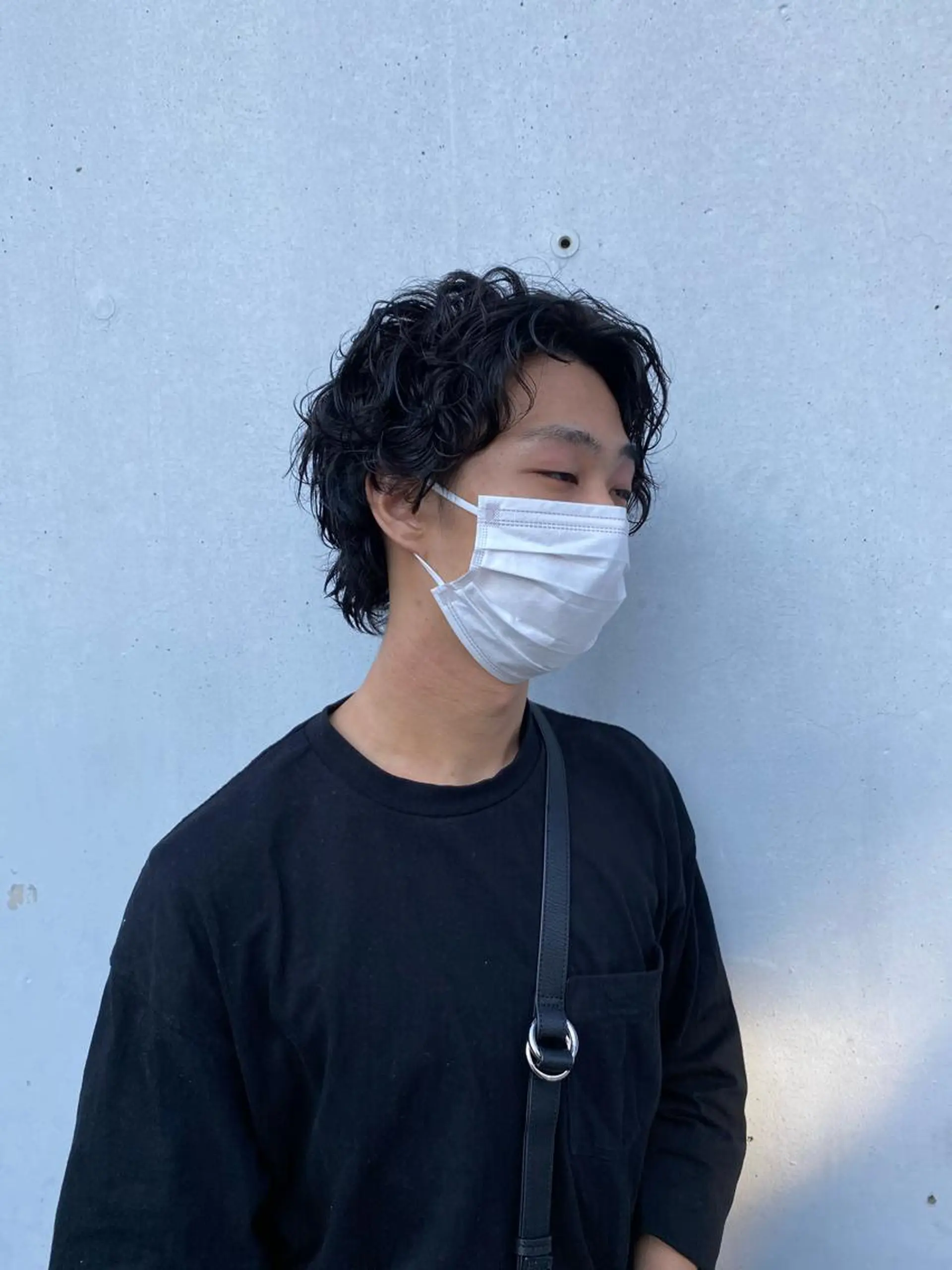 メンズ メンズパーマ 髪質改善/イルミナ/ 城崎のヘアスタイル