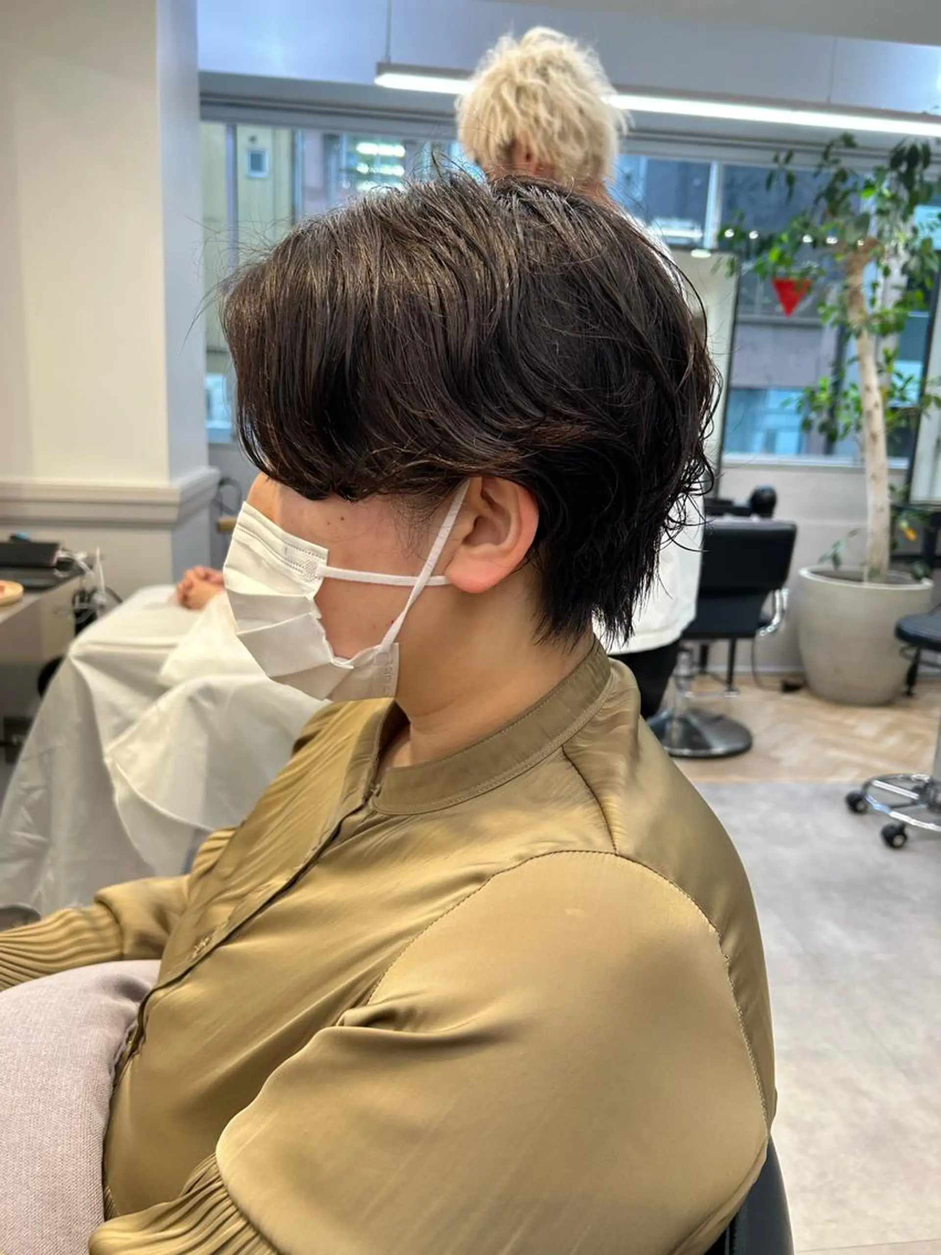 ショート パーマ 山下夕月 ショート🫧ボブのヘアスタイル