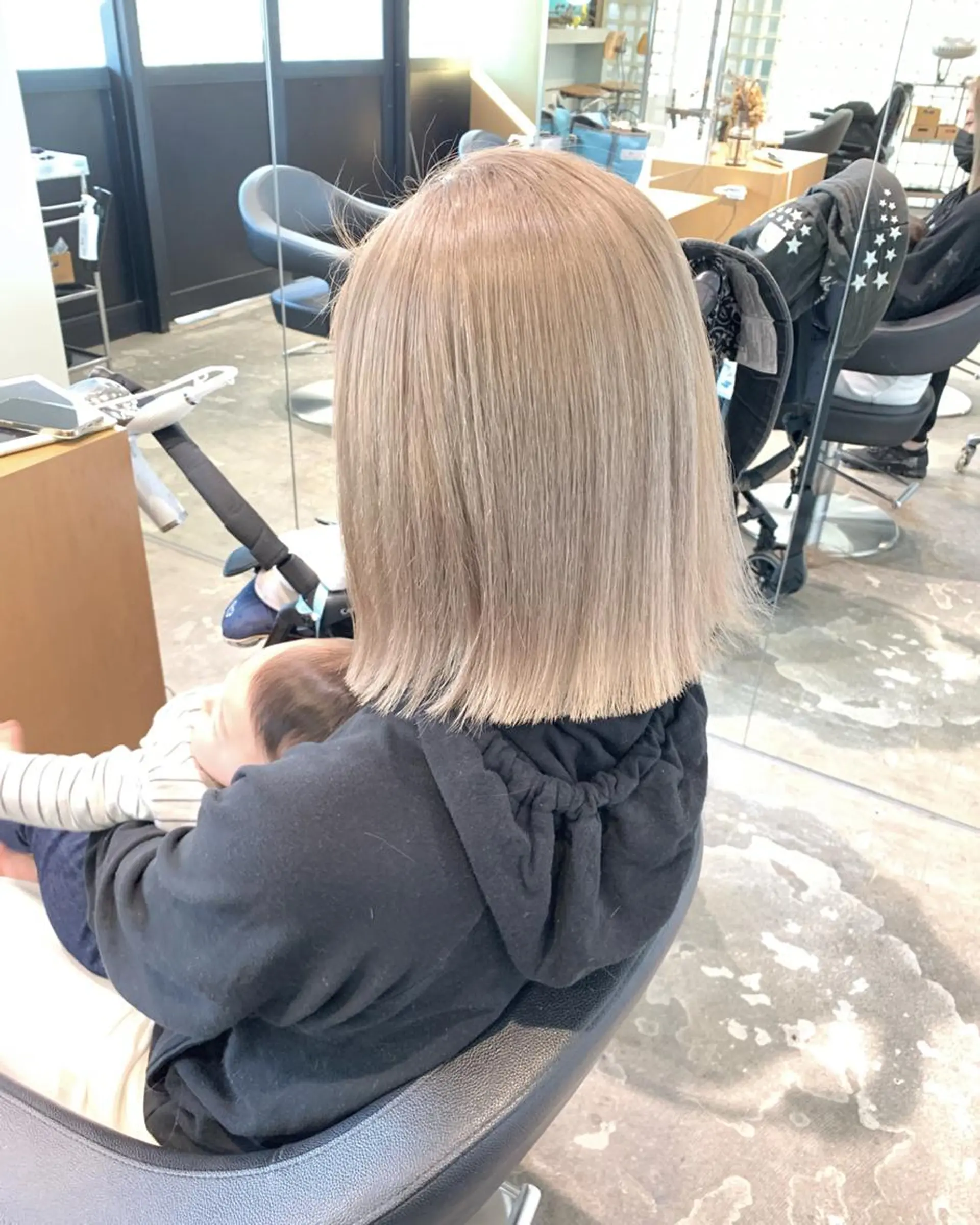 ミディアム MADRAS stylistのヘアスタイル