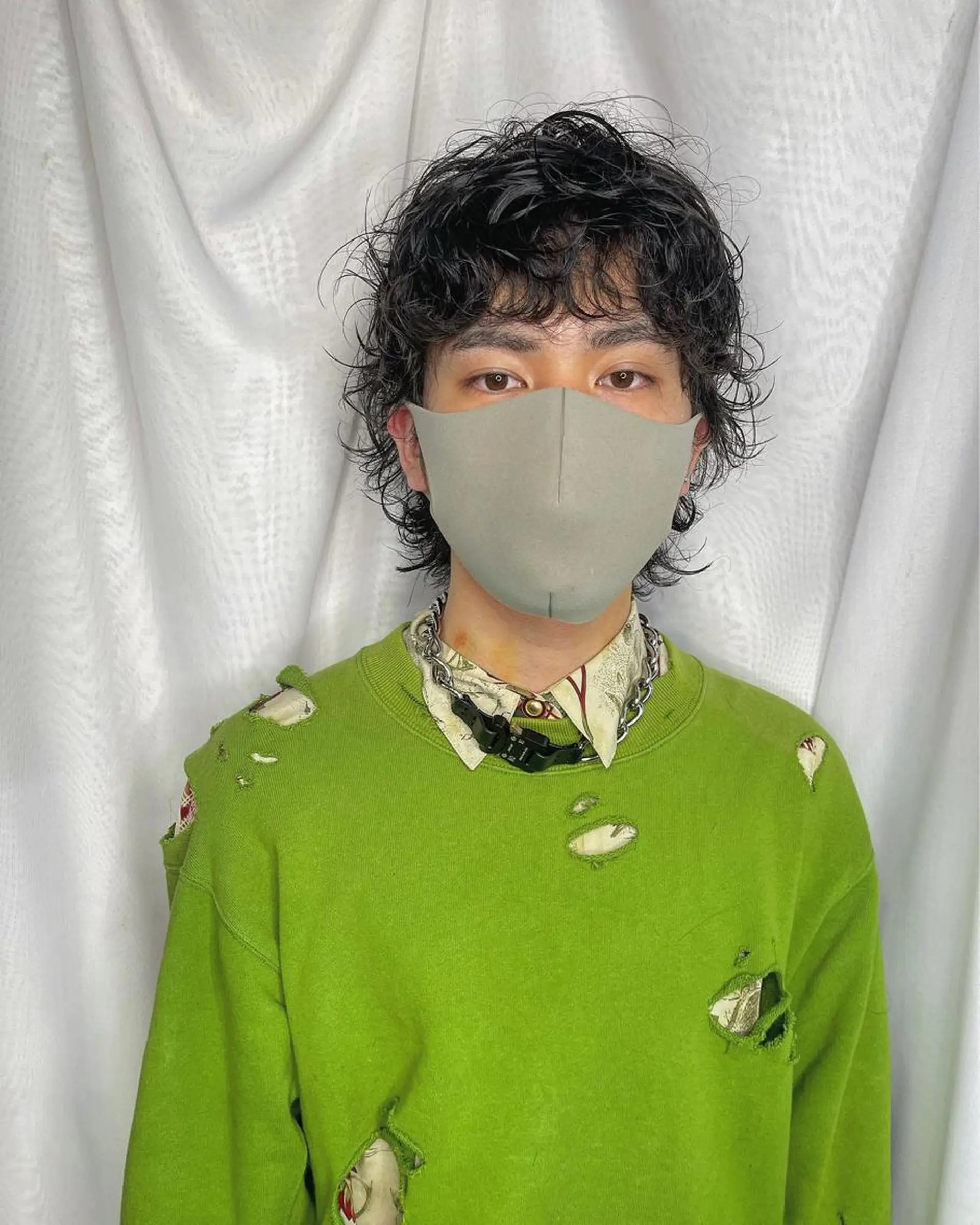 メンズ 早瀬裕之 パーマのヘアスタイル