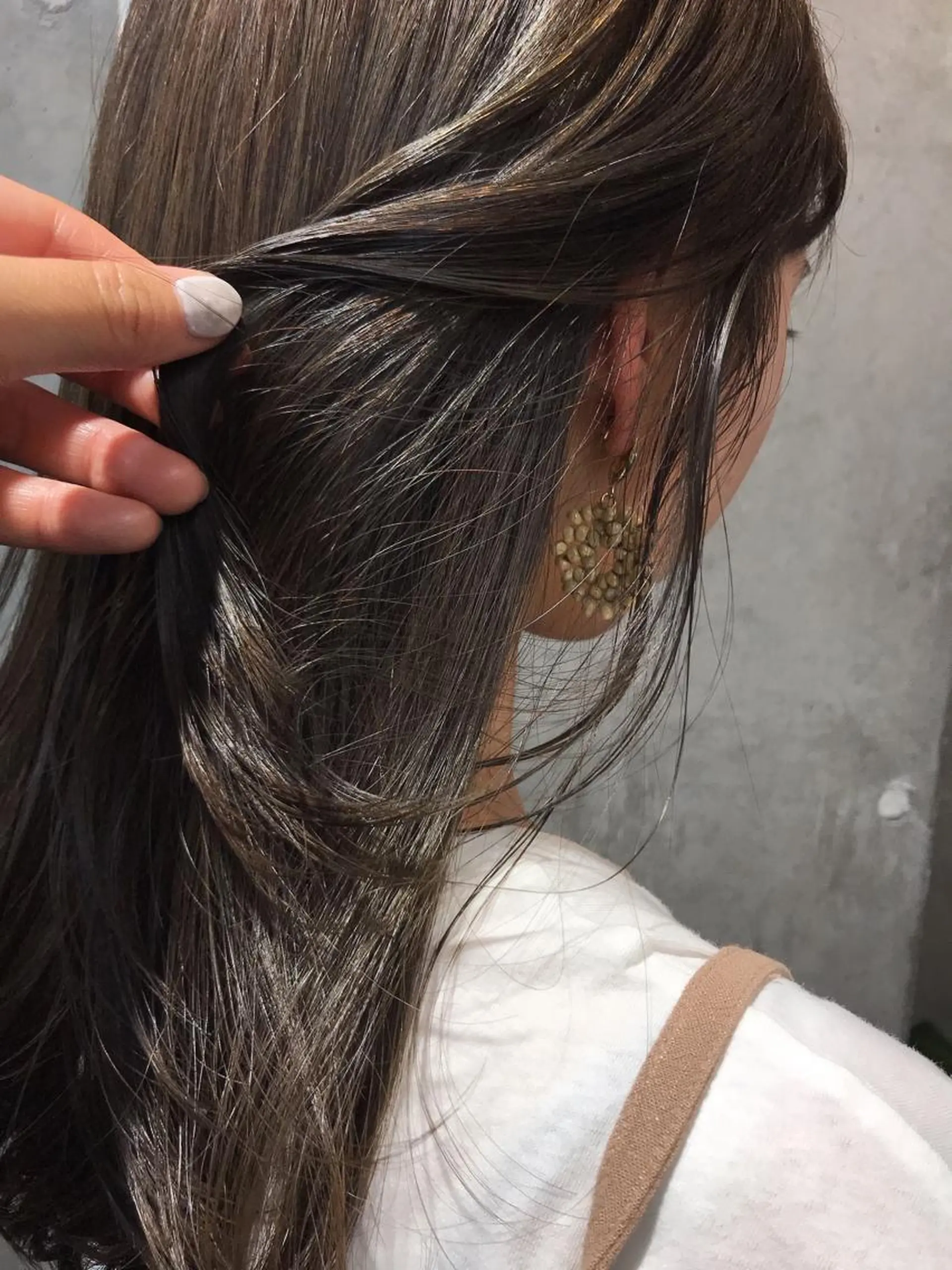 セミロング HARU /stylistのヘアスタイル