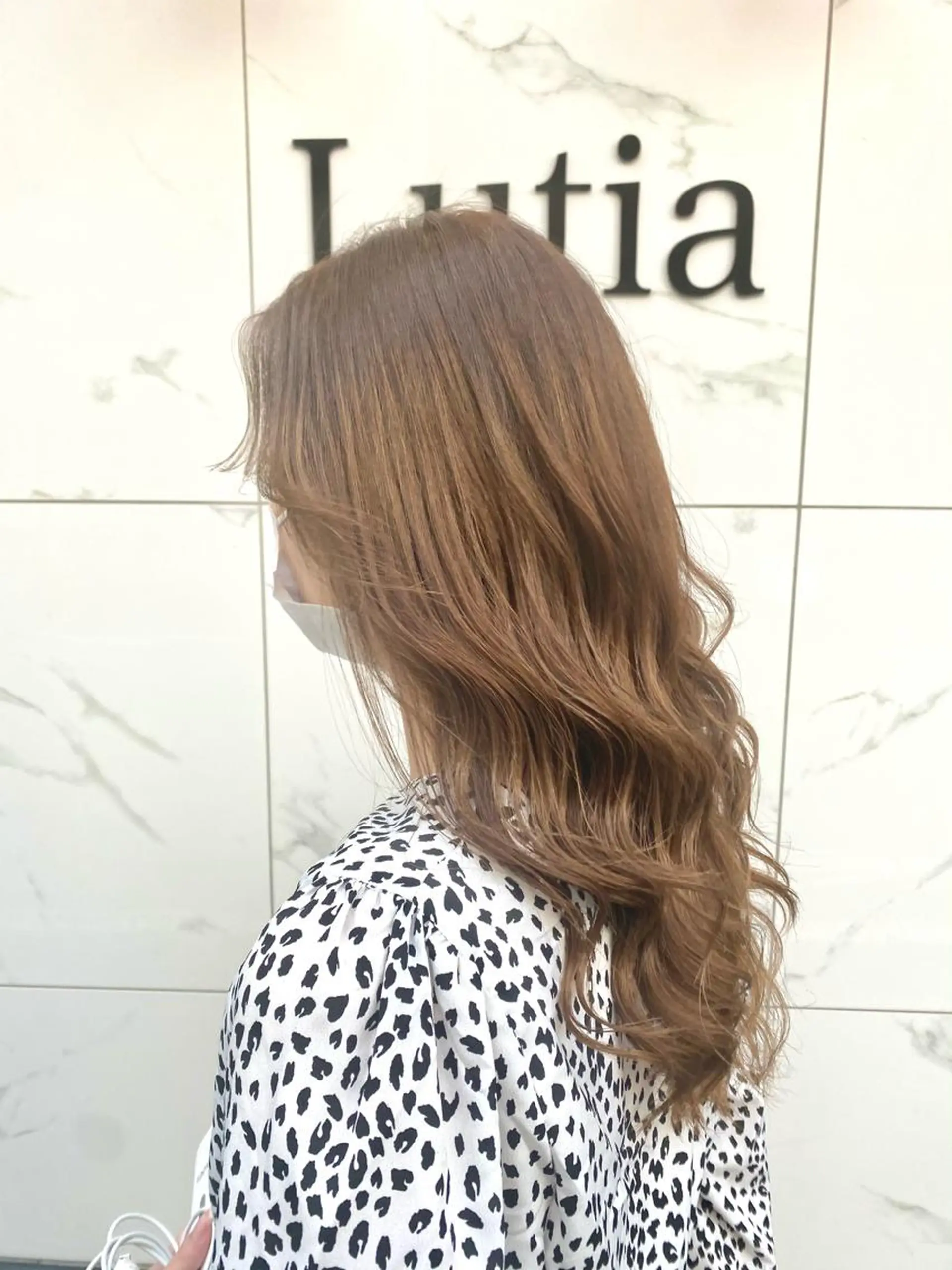 ロング カラー ブリーチ 透明感カラー ブリーチなしカラー 増子 祐太朗のヘアスタイル