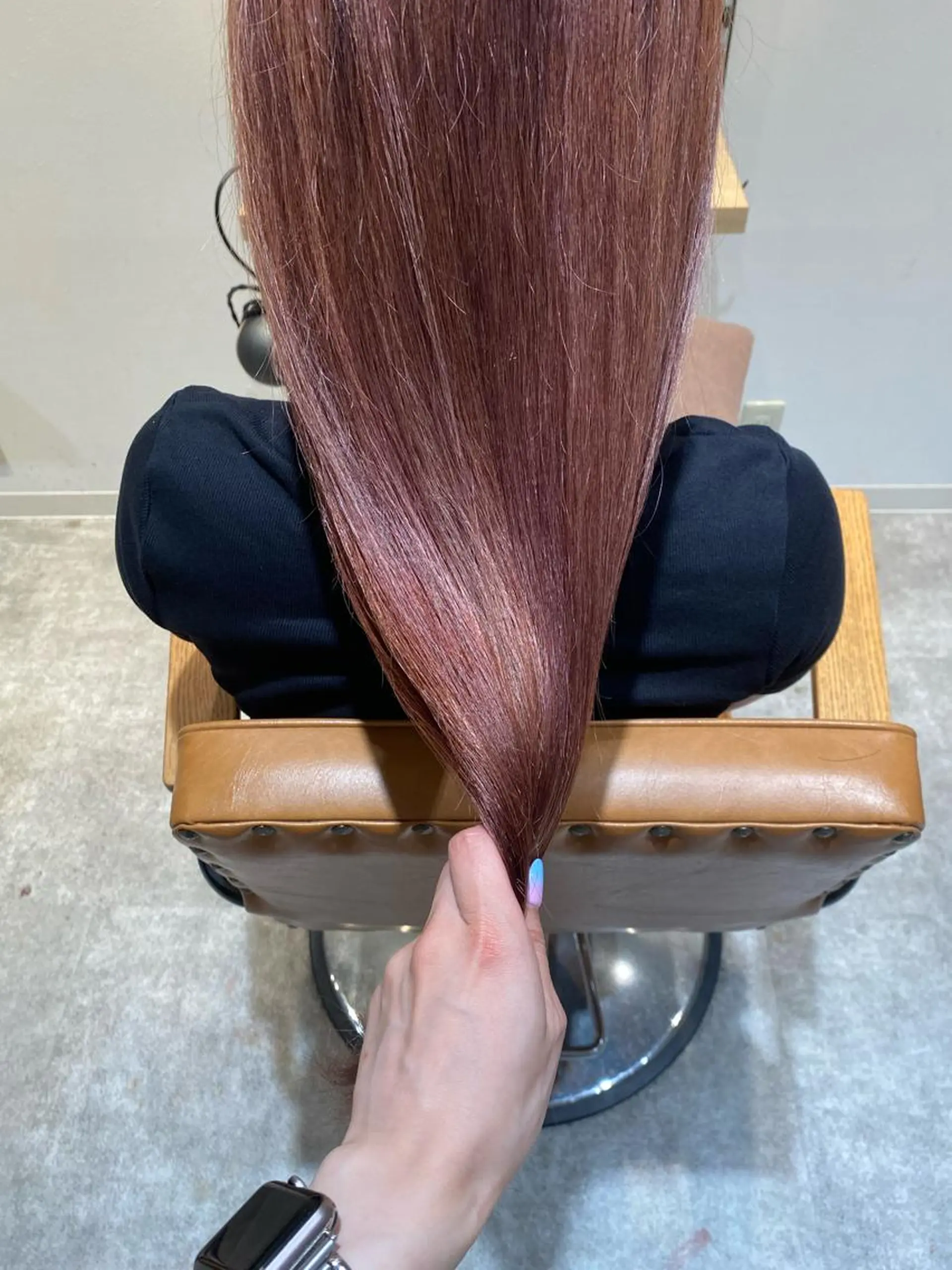 カラー メンズ ベージュカラー ピンクカラー ピンクベージュ オスズ 🎀´-のヘアスタイル
