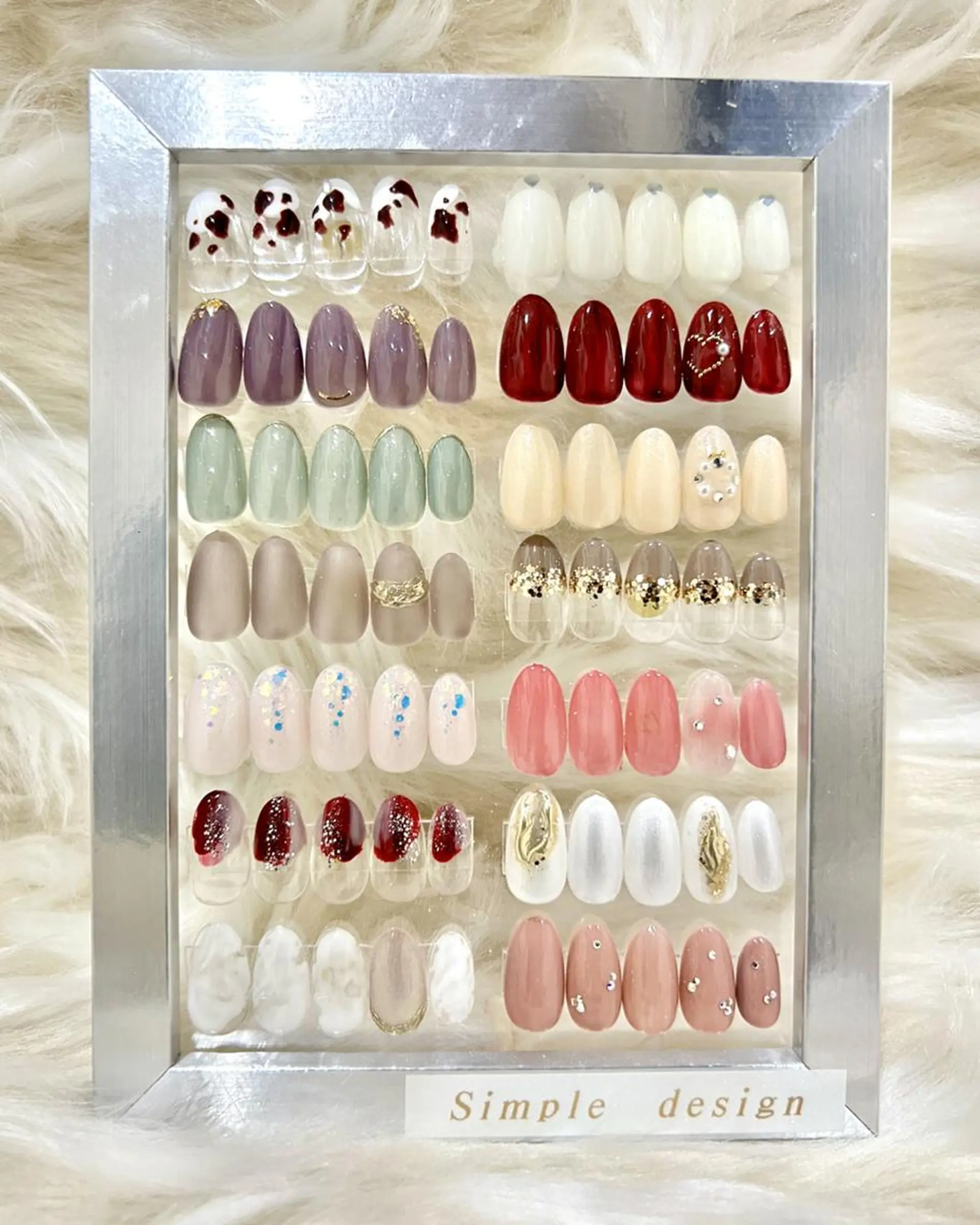 ネイル オーロラネイル 長さ出し フレンチネイル ジェルネイル グラデーション ハンドネイル Nail&eye Belire 新宿のネイルデザイン