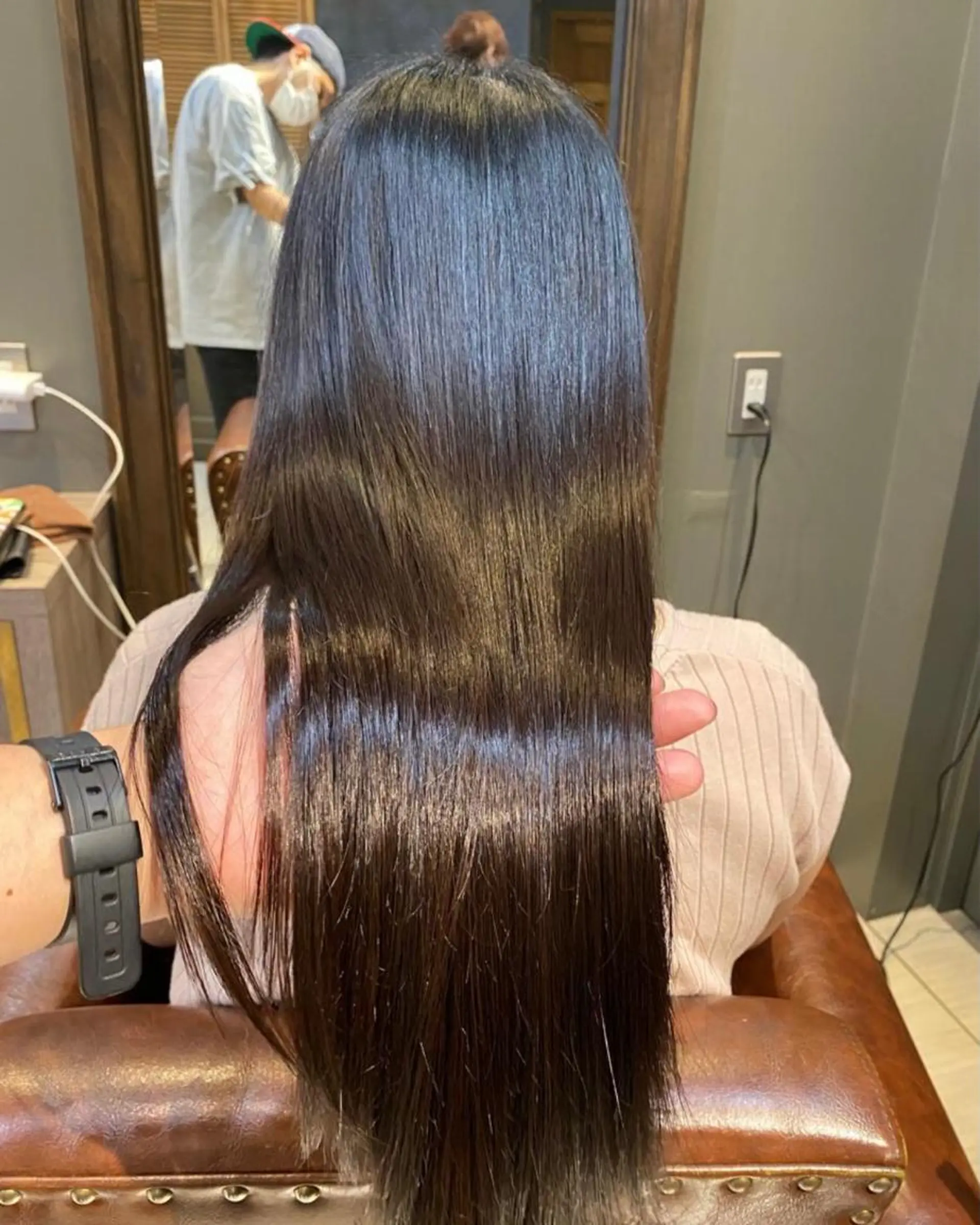 ロング 比嘉 翼のヘアスタイル