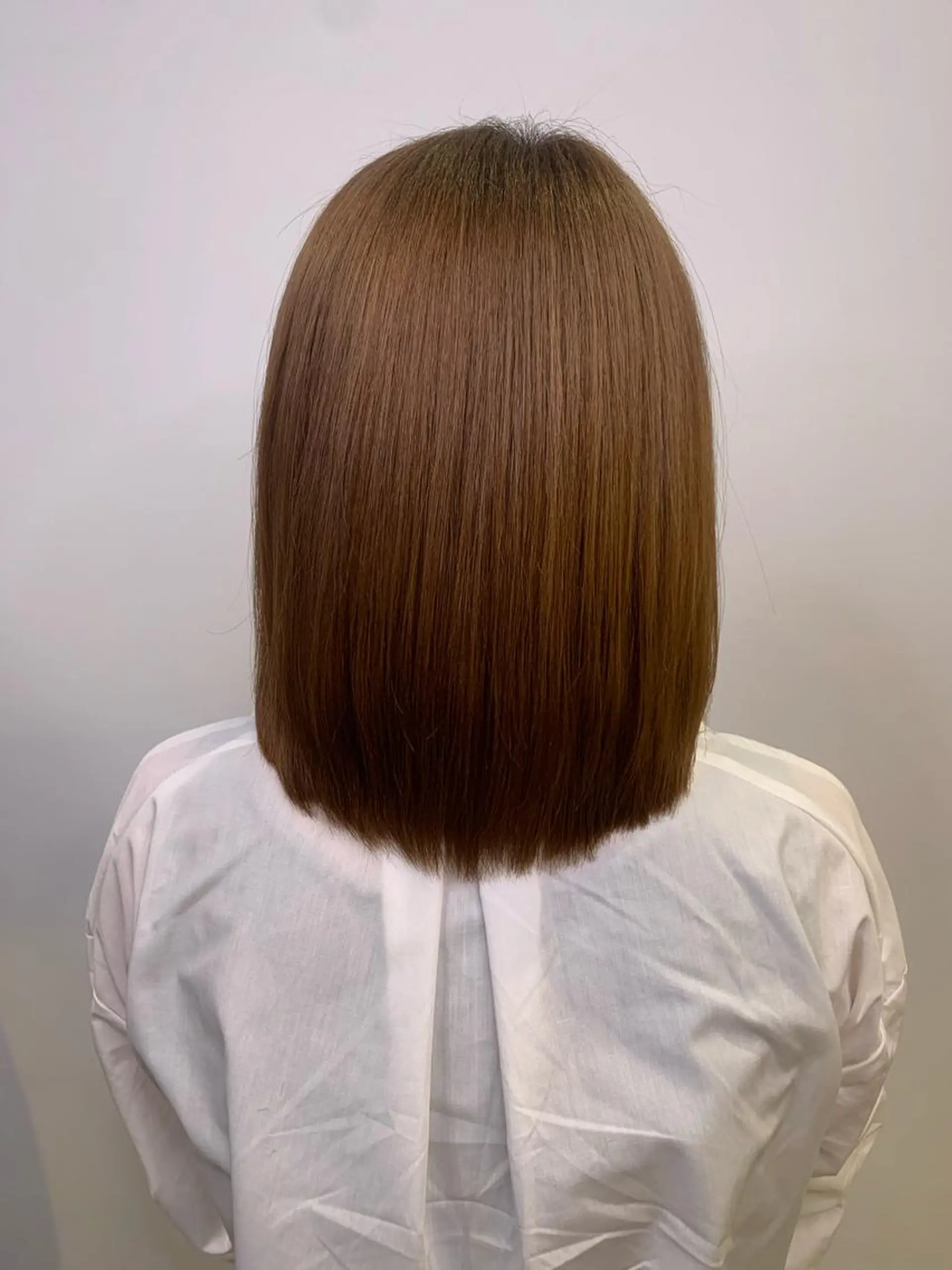 ミディアム 縮毛矯正/髪質改善/ 石橋代智のヘアスタイル