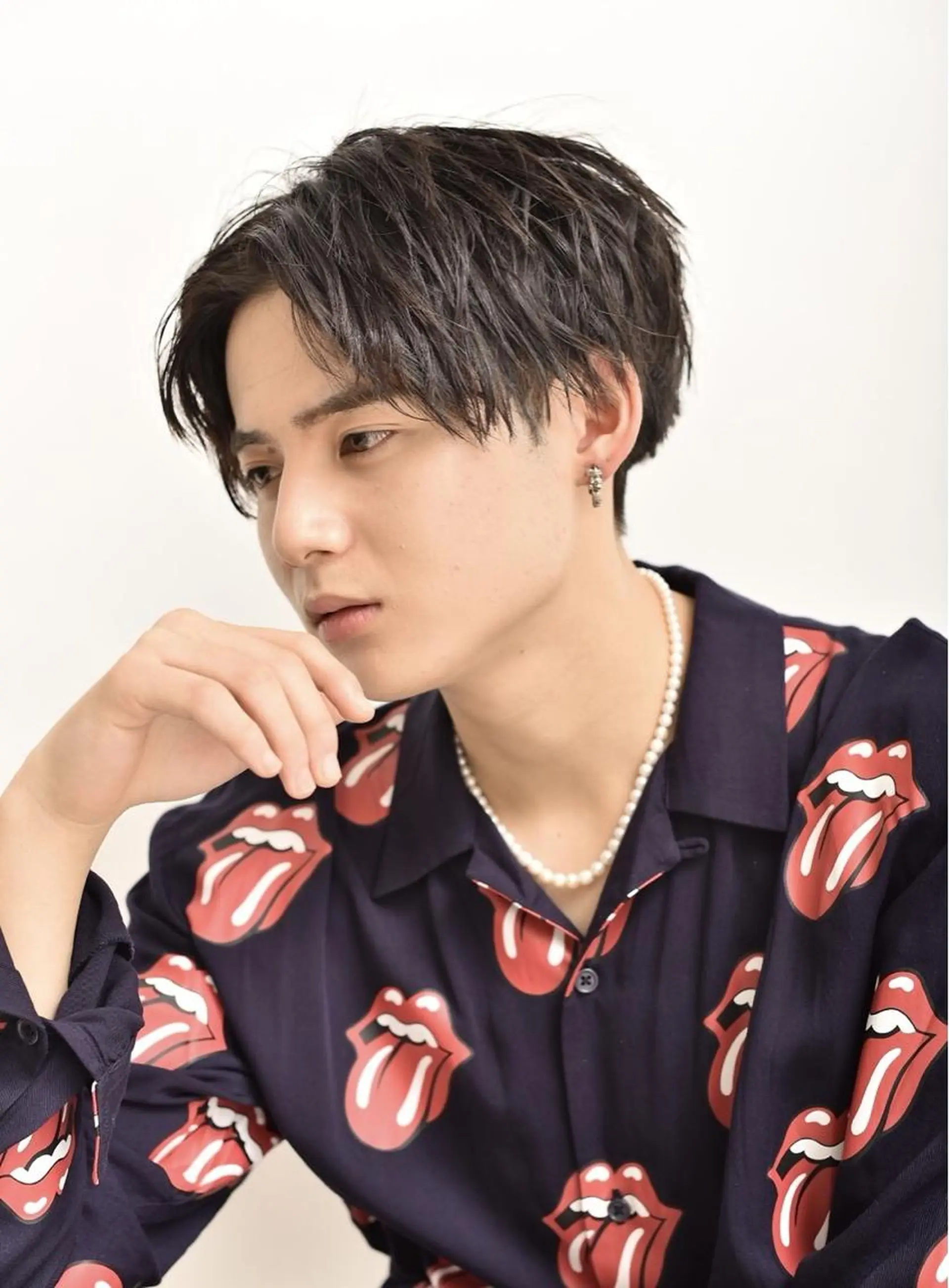 メンズ to youハイライトのヘアスタイル