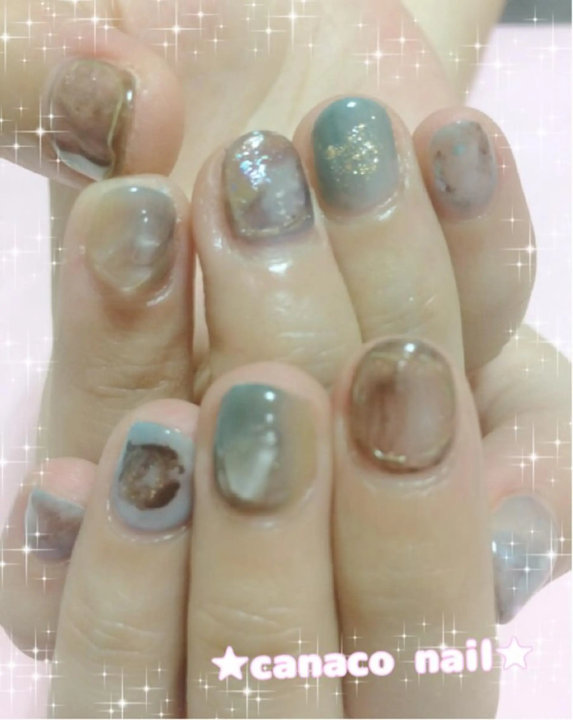 ネイル アートネイル ハンドネイル ハンドケア ベテランネイル cnc  nailのネイルデザイン