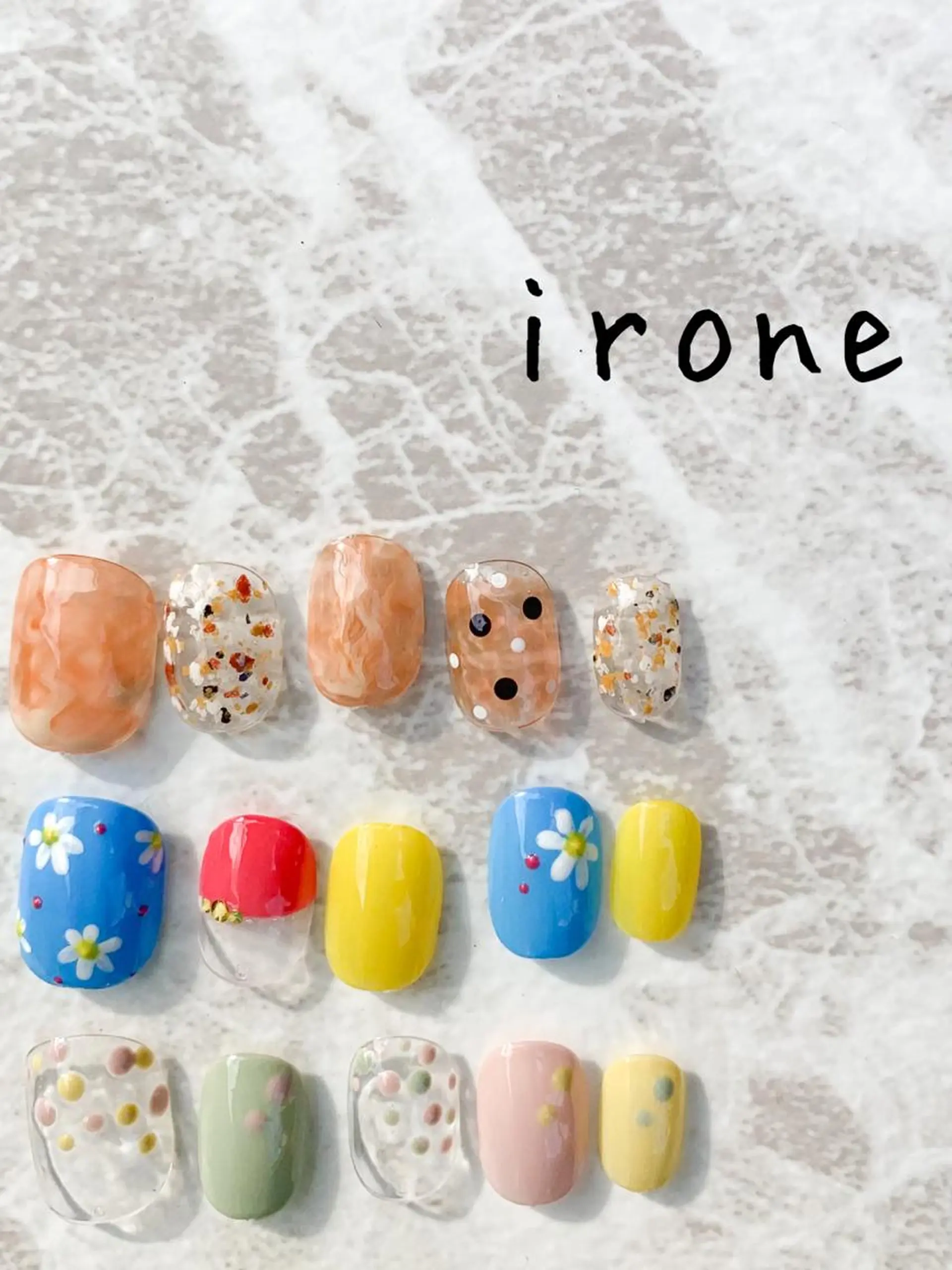 ネイル 小さなサロン ironeのネイルデザイン