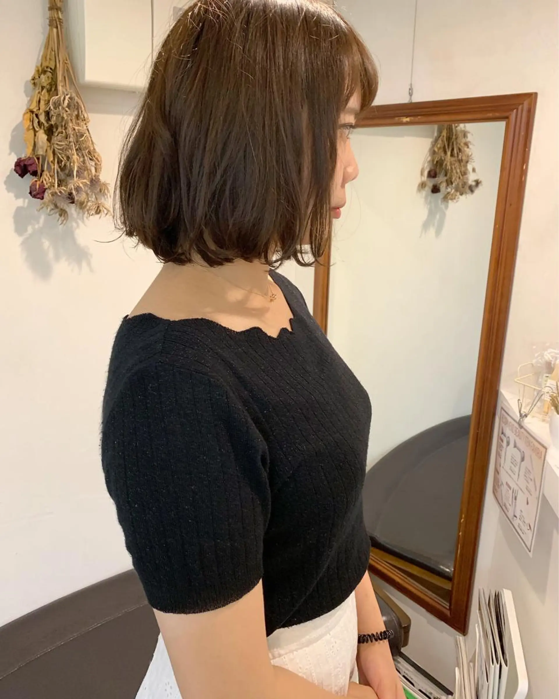 ショート クニモトハルナ ボブ/柔らかカラーのヘアスタイル